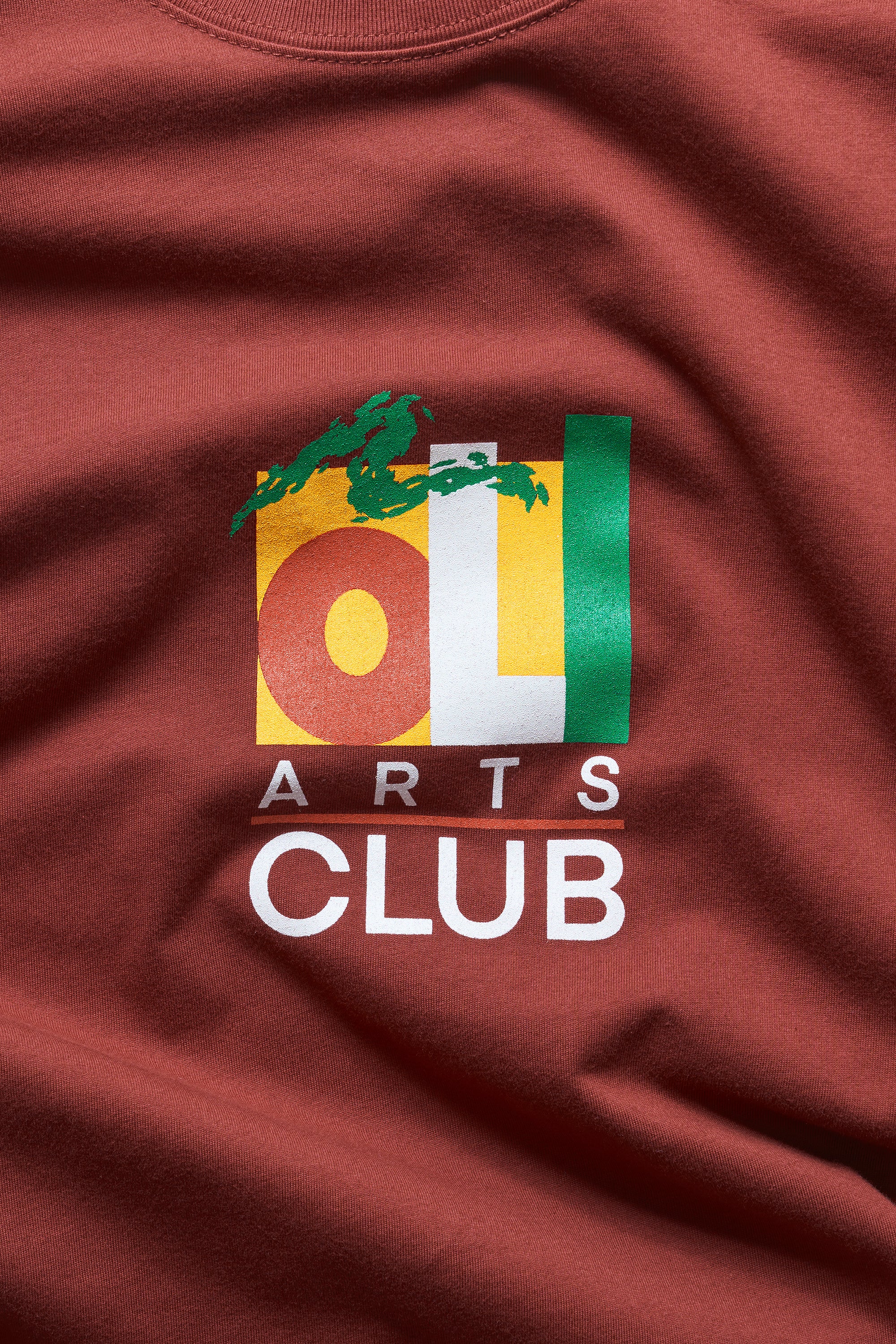 Arts Club T - Maroon - Image 2