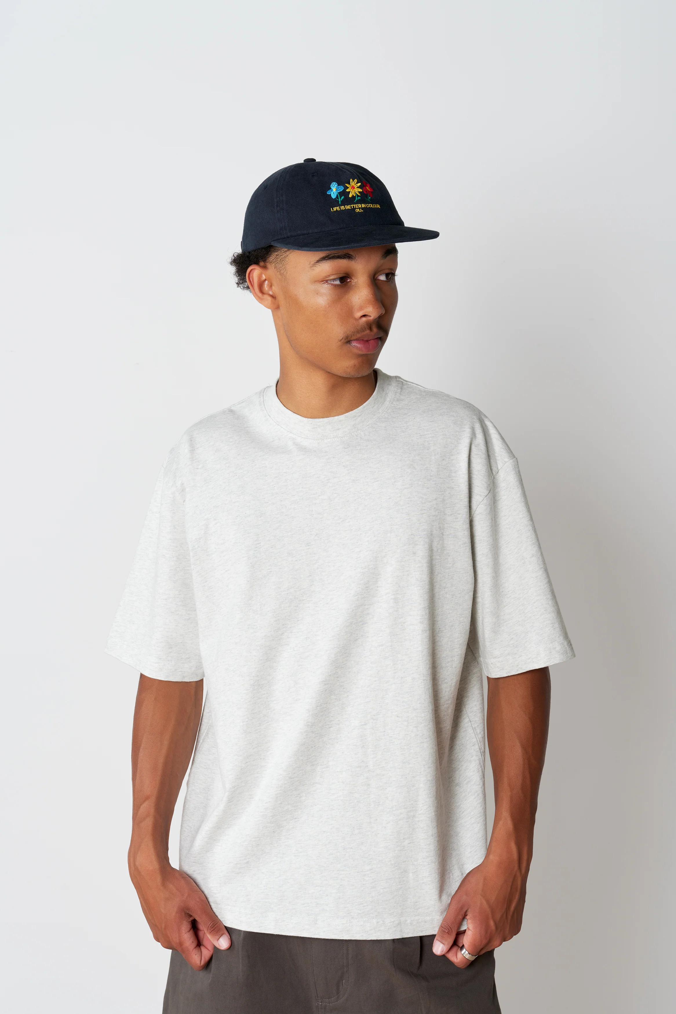 Better In Colour Cap - Navy - Image 4
