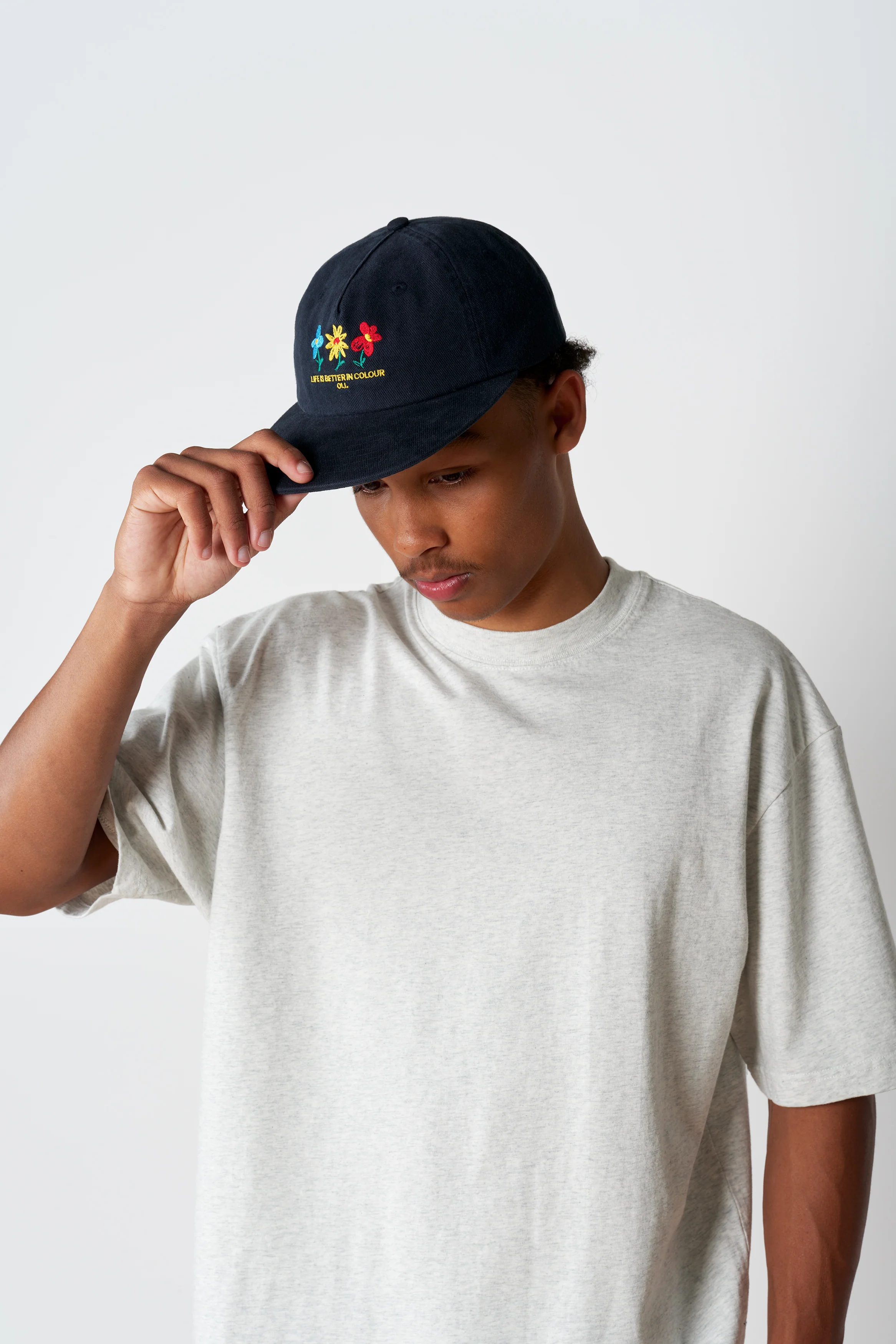 Better In Colour Cap - Navy - Image 5