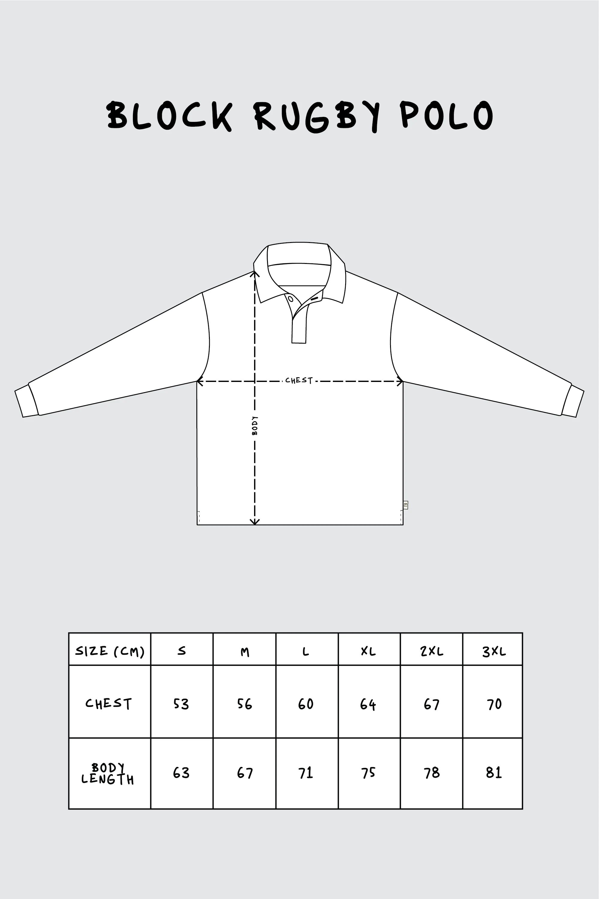 Block Rugby Polo - Royal - Image 10