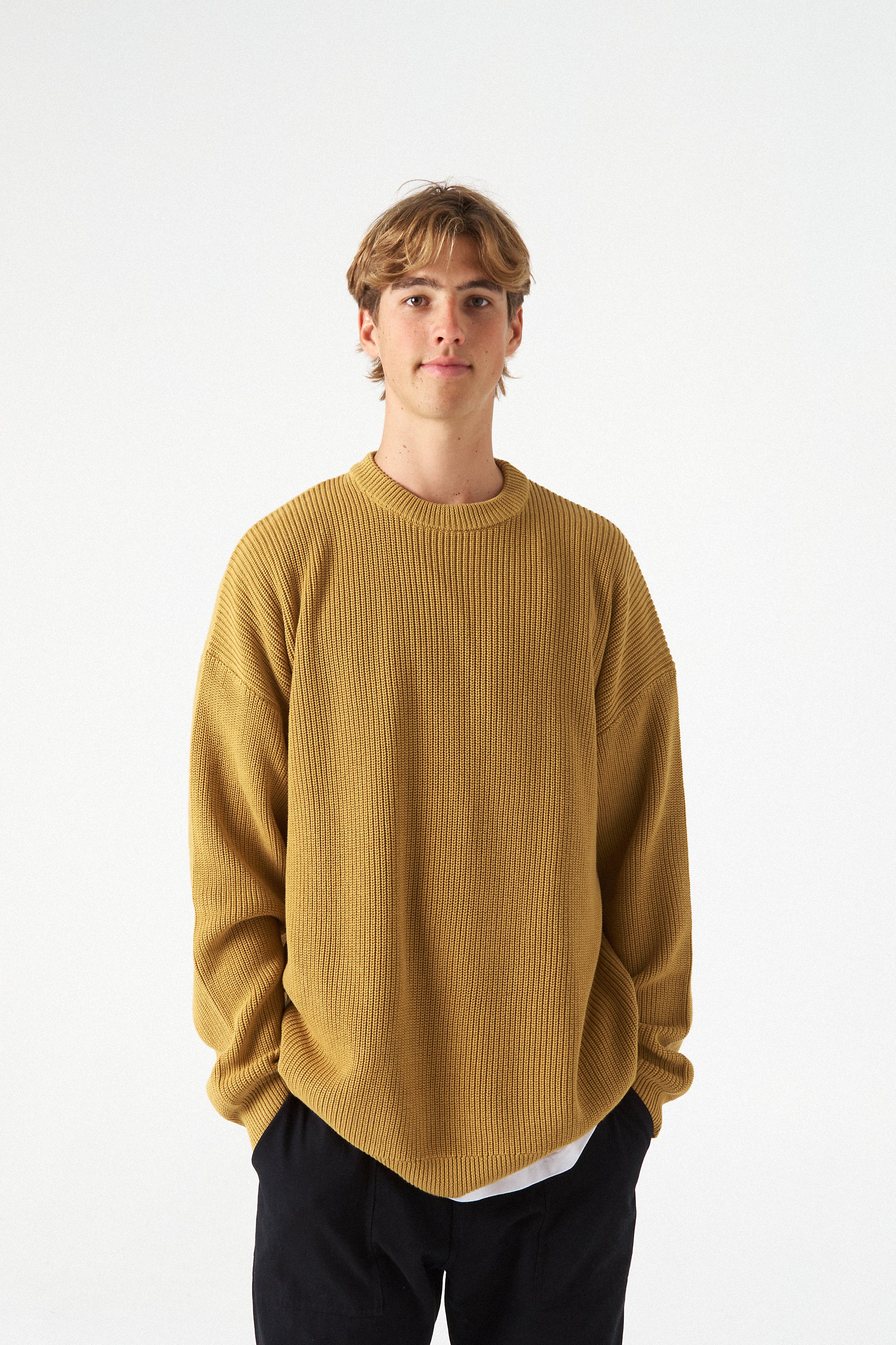 Chunky Knit - Mustard - Image 6