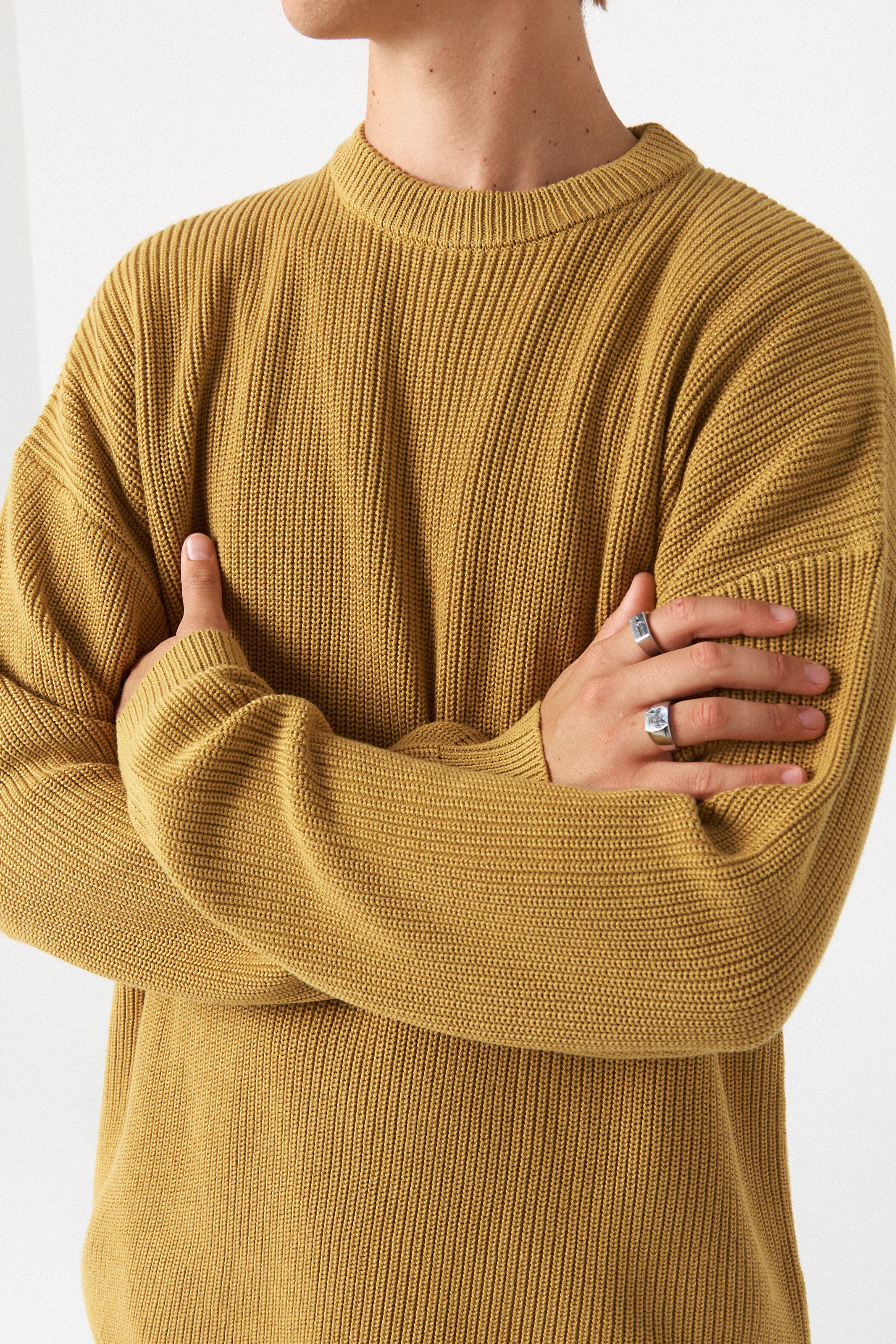 Chunky Knit - Mustard - Image 8