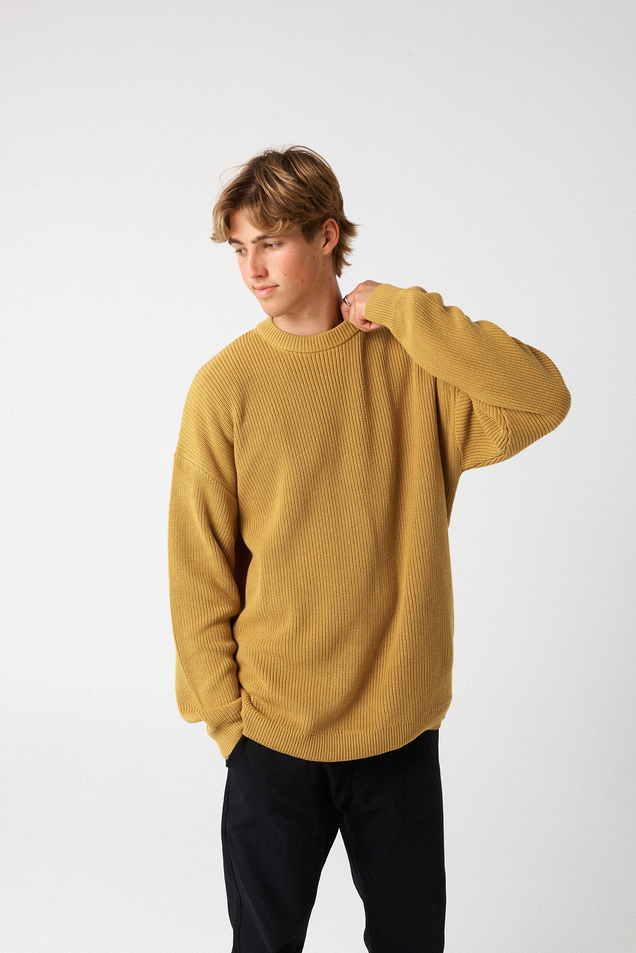 Chunky Knit - Mustard - Image 9