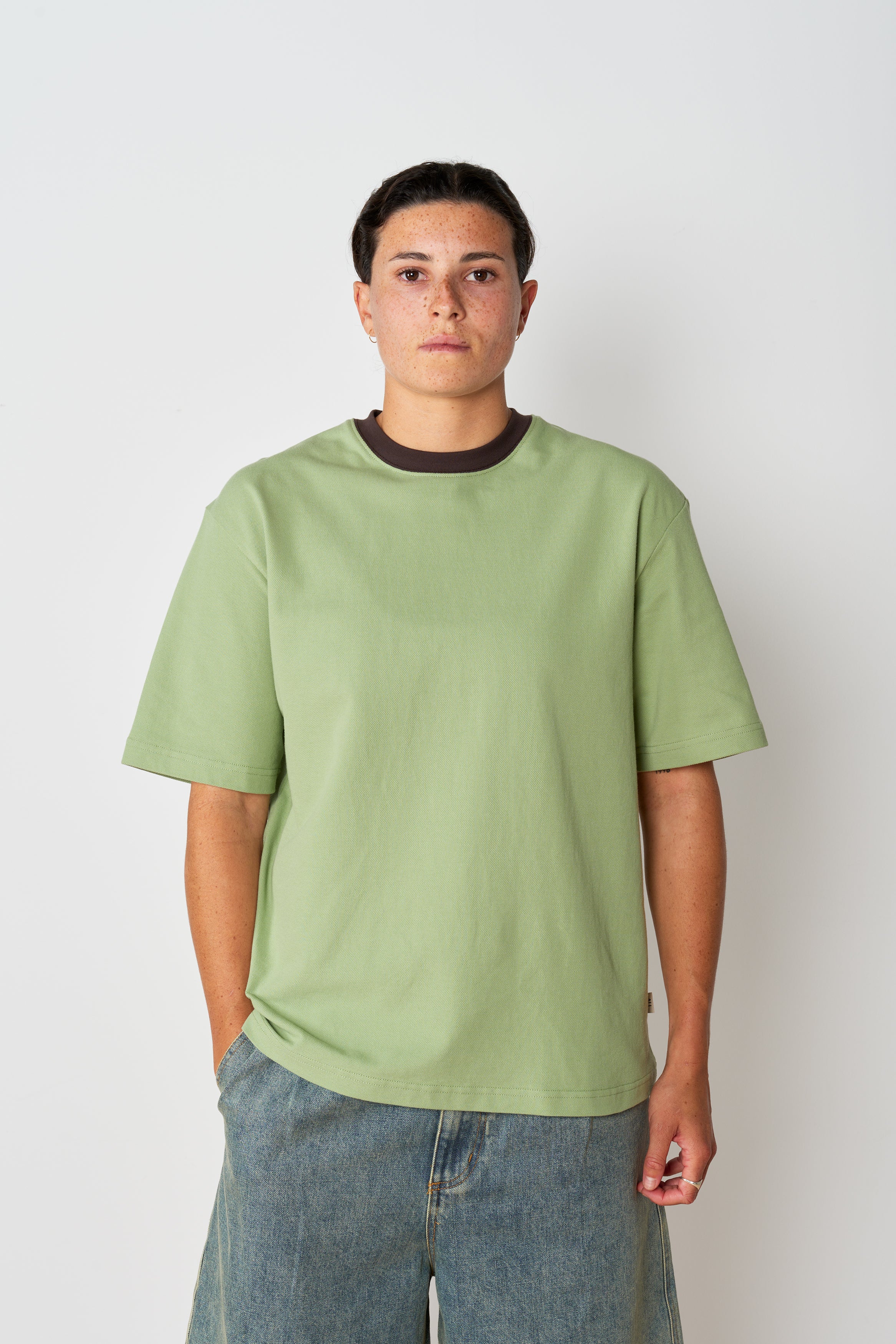 Contrast T - Mint - Image 6