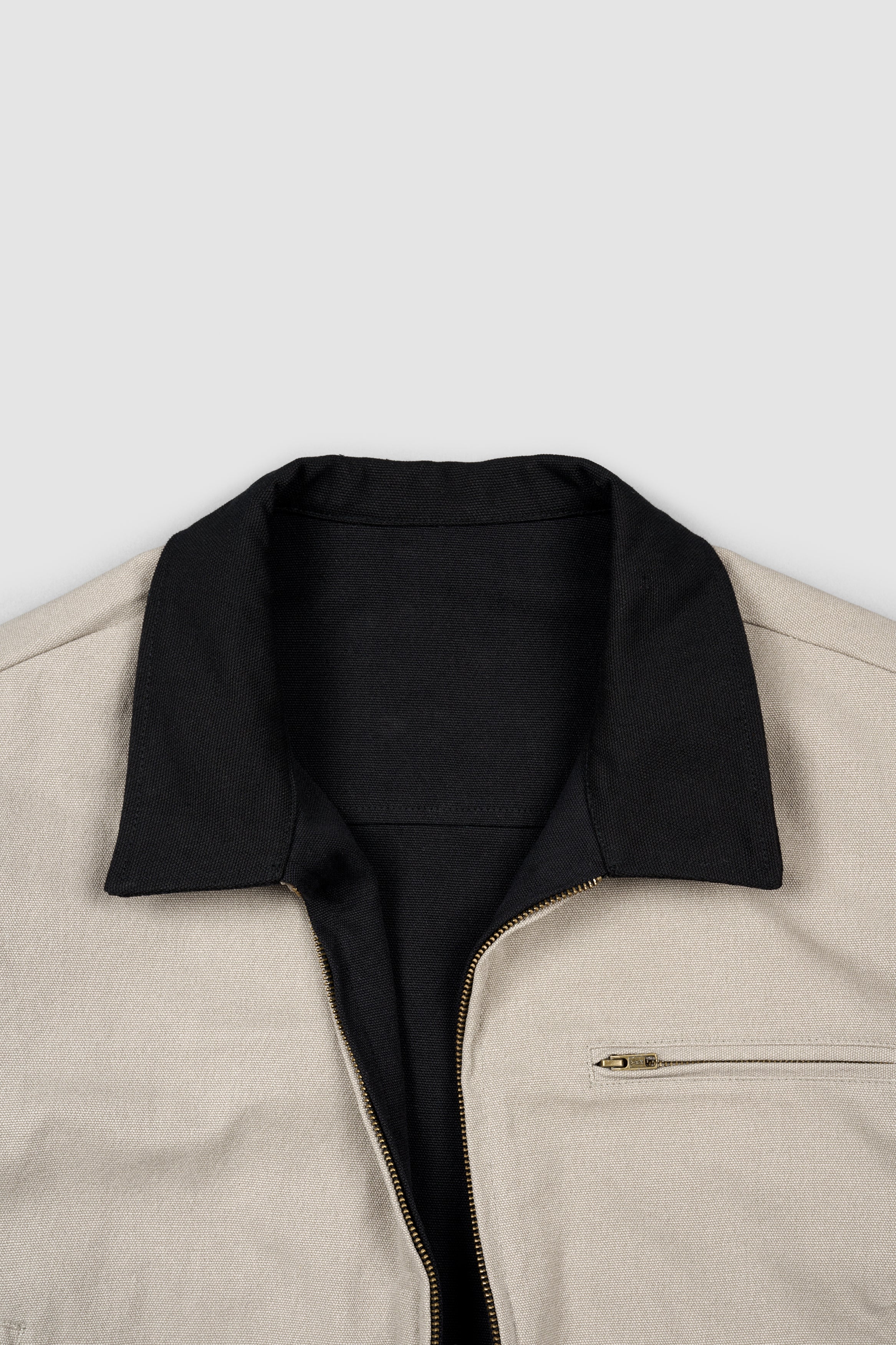 Cropped Reversible Kelpie Jacket - Black/Stone - Image 18
