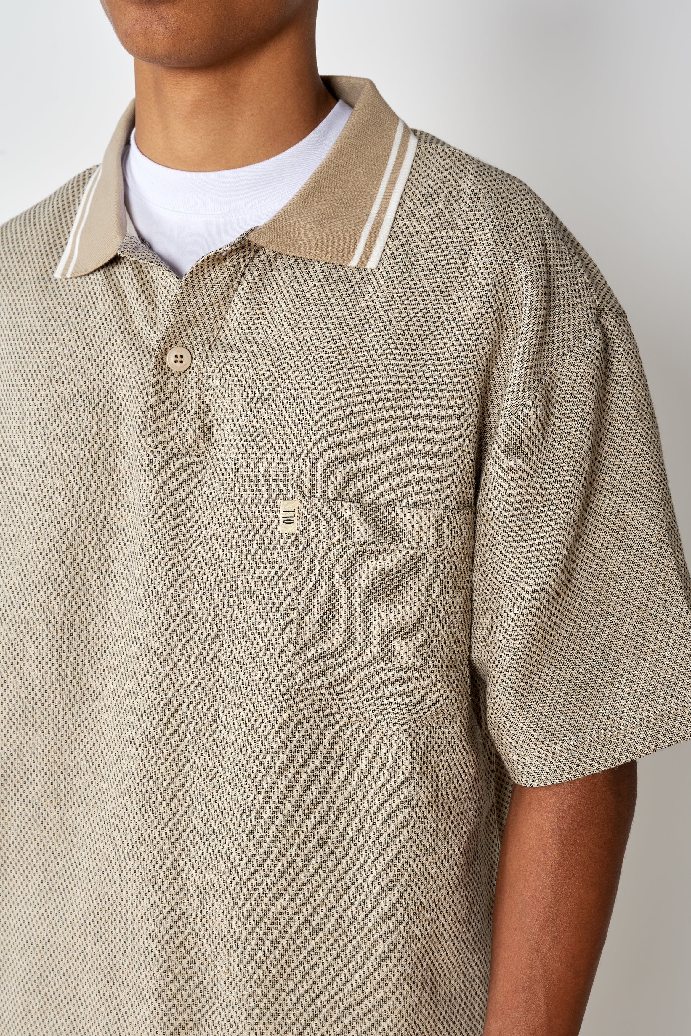 Diamond Polo - Sand - Image 4