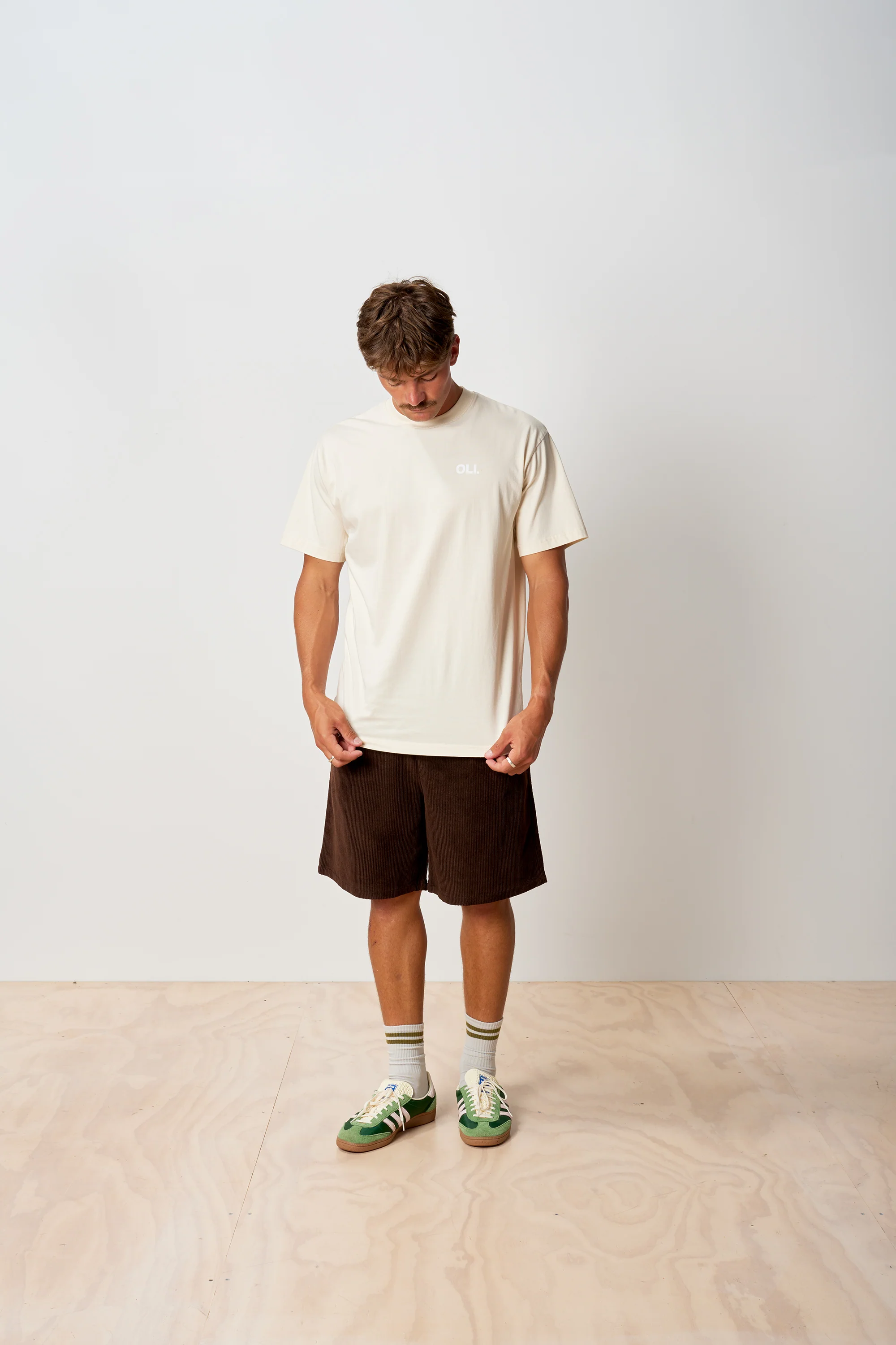 Emblem Back Print T - Butter - Image 3