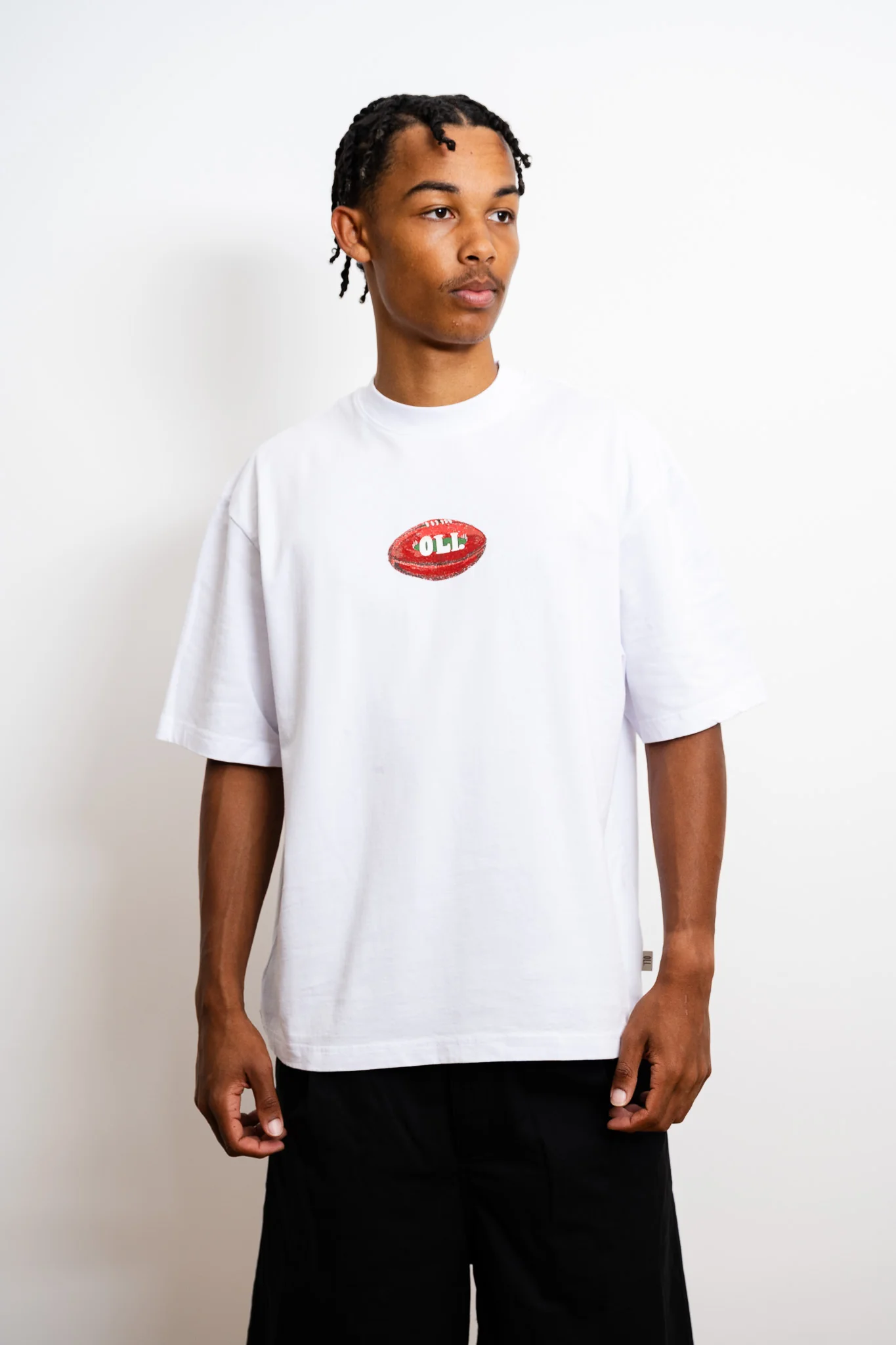 Footy T - White - Image 3