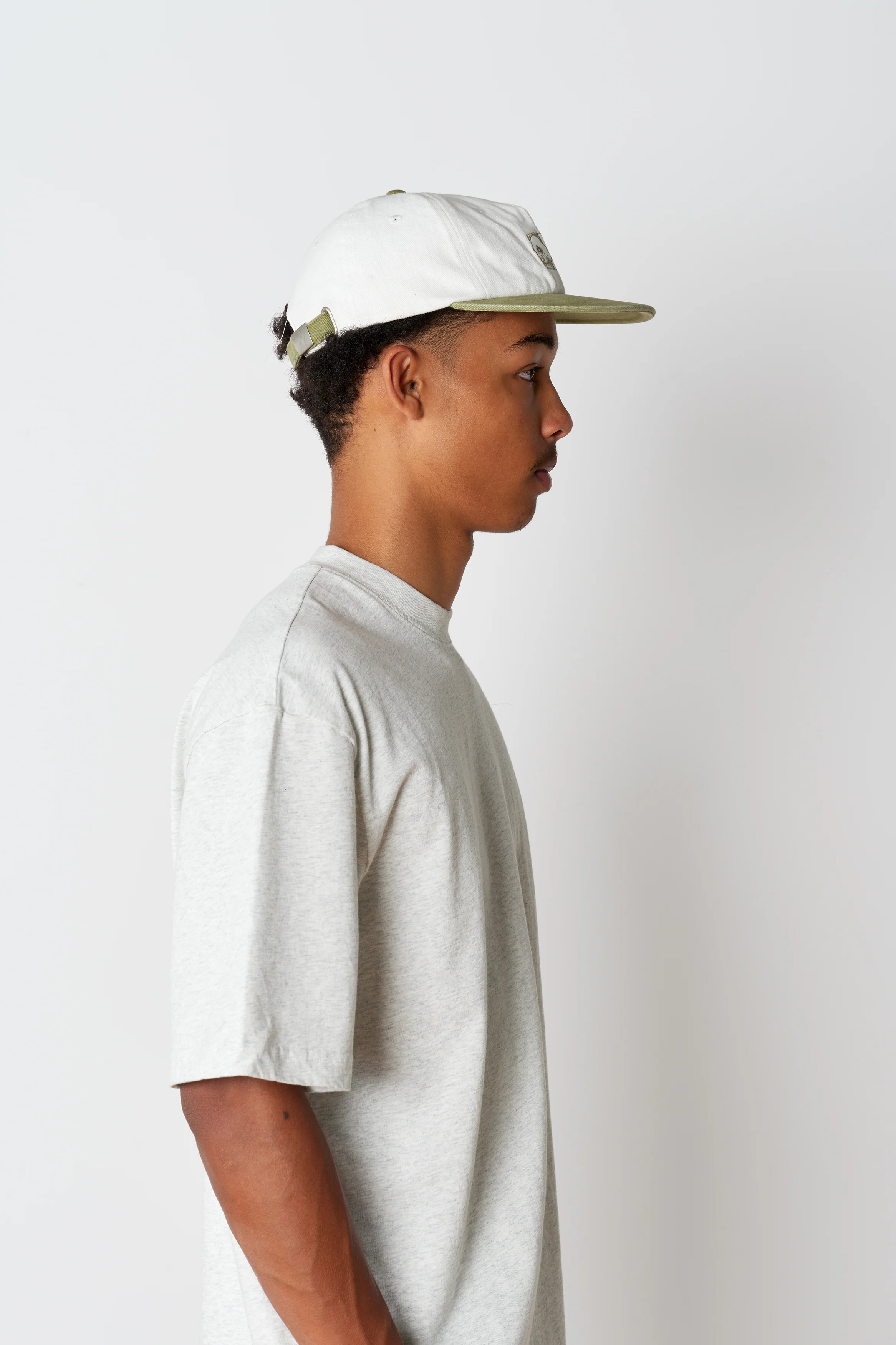 Good Things Take Time Cap - Cream/Sage - Image 6