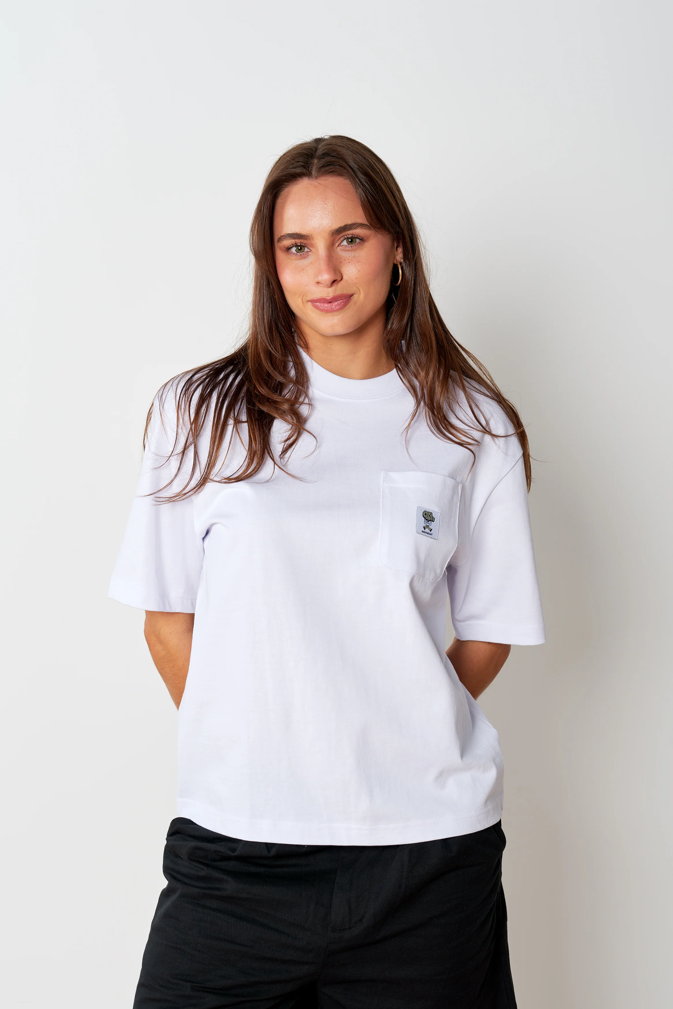 Heavyweight Pocket T - White - Image 4