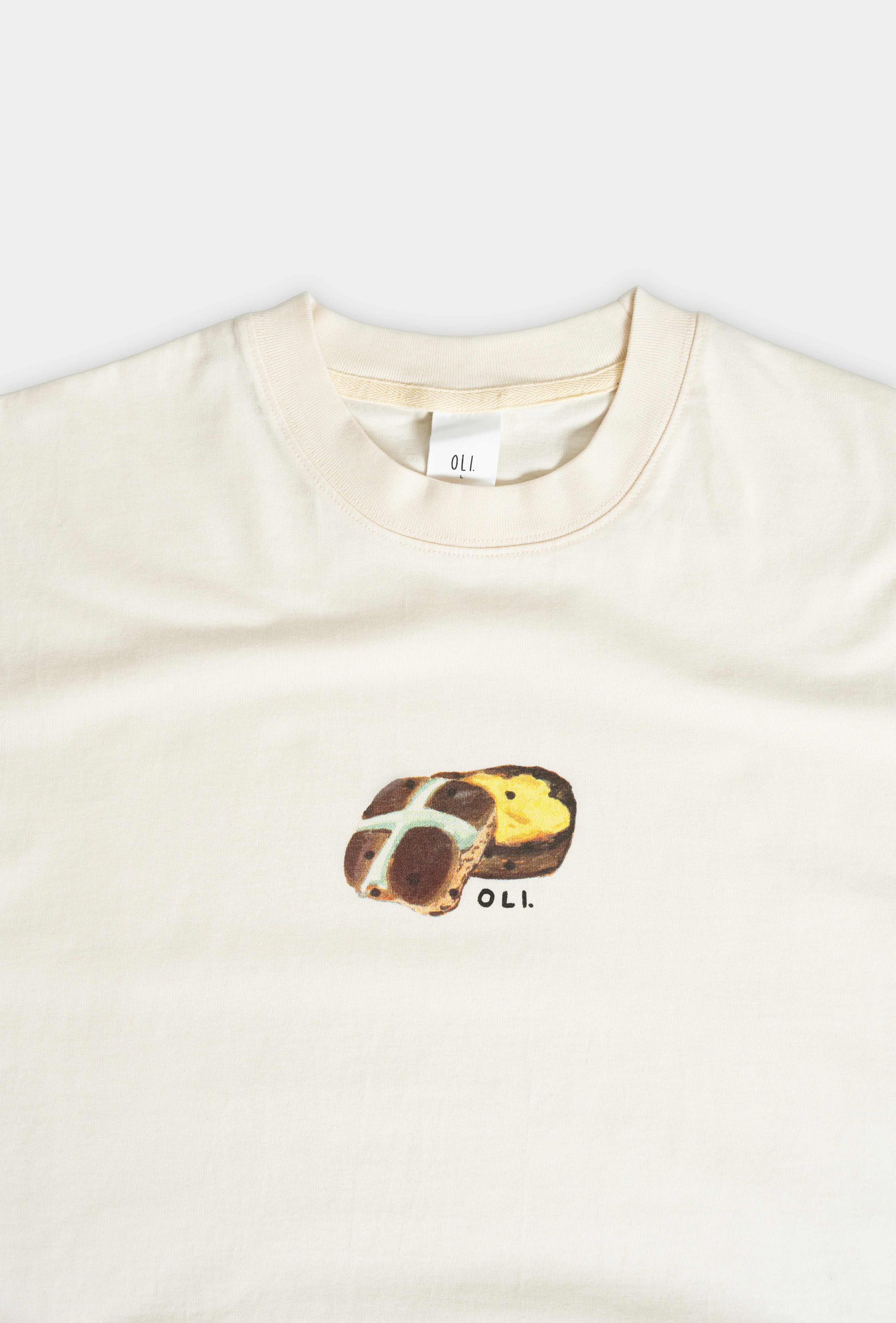 Hot Cross Buns T - Butter - Image 2