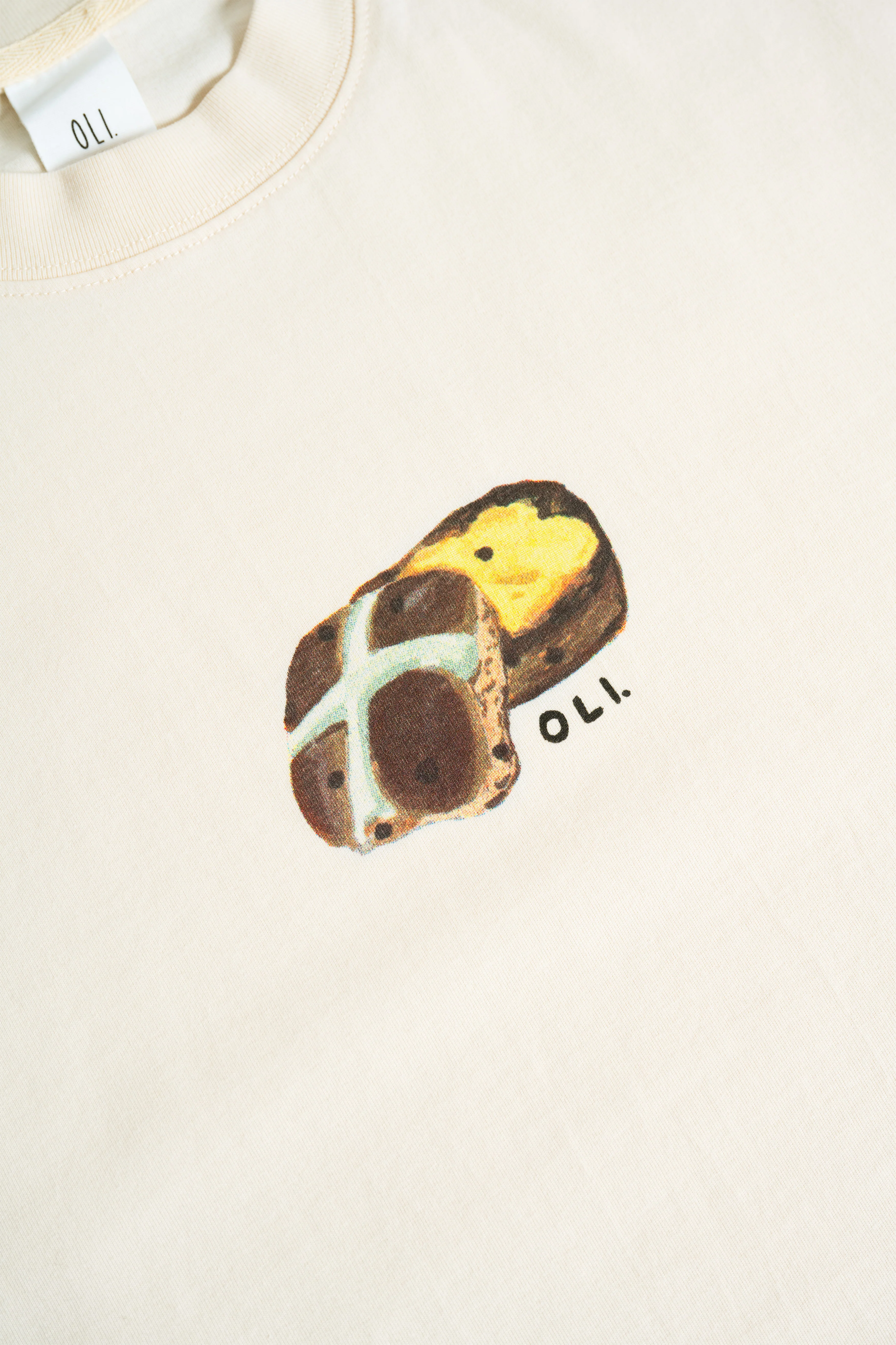 Hot Cross Buns T - Butter - Image 3