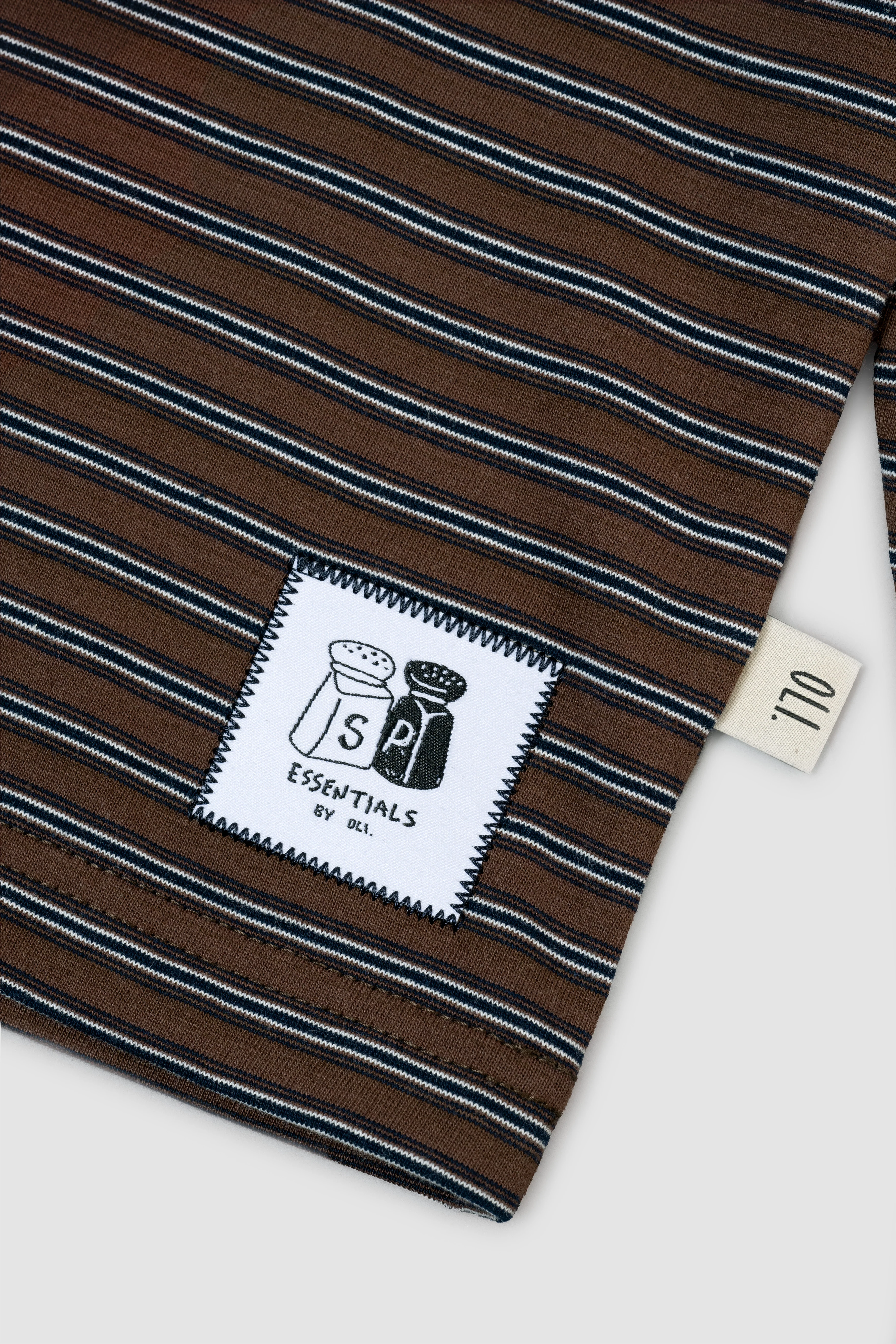 Jamie Stripe Long Sleeve T - Brown - Image 7