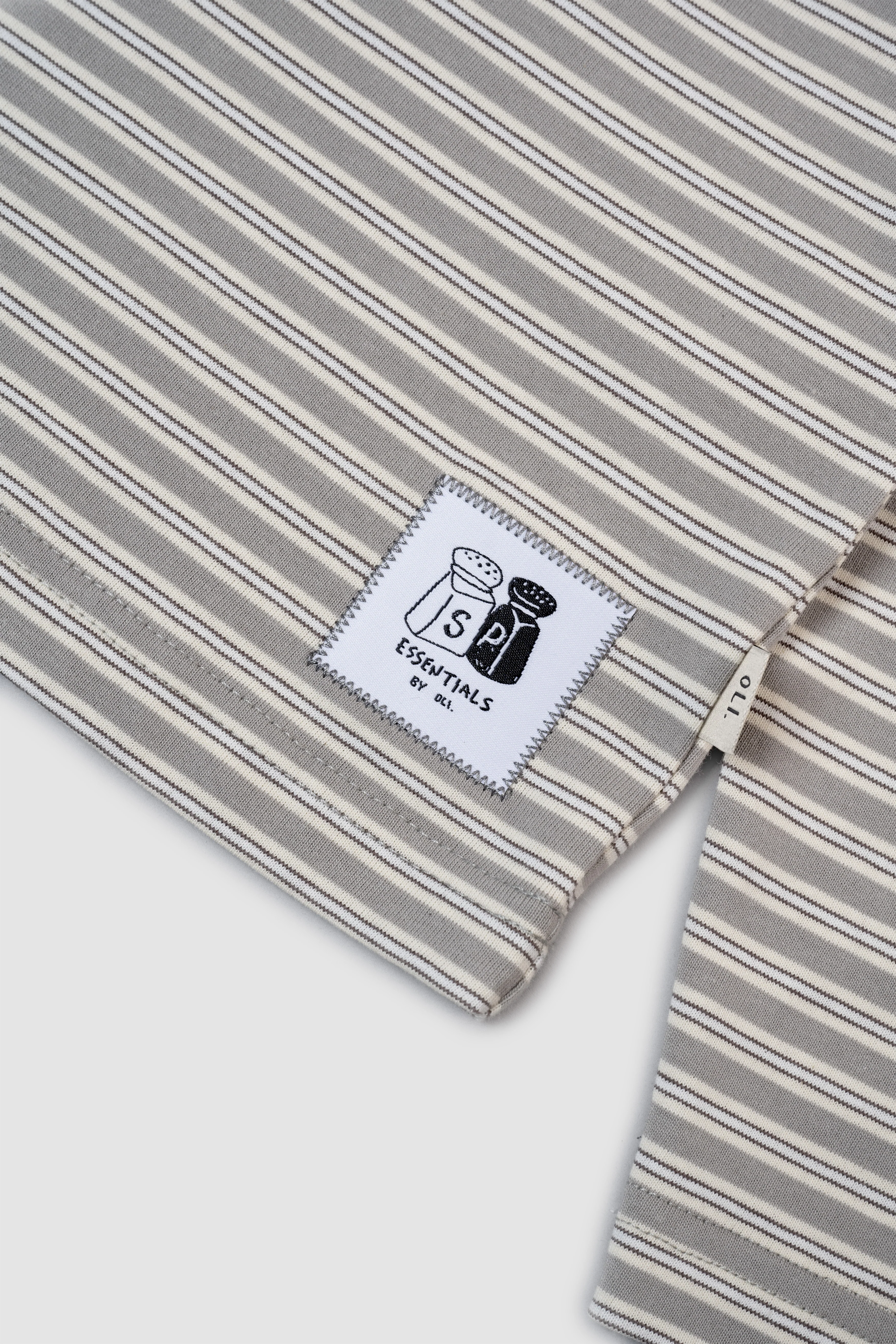 Jamie Stripe Long Sleeve T - Grey - Image 7