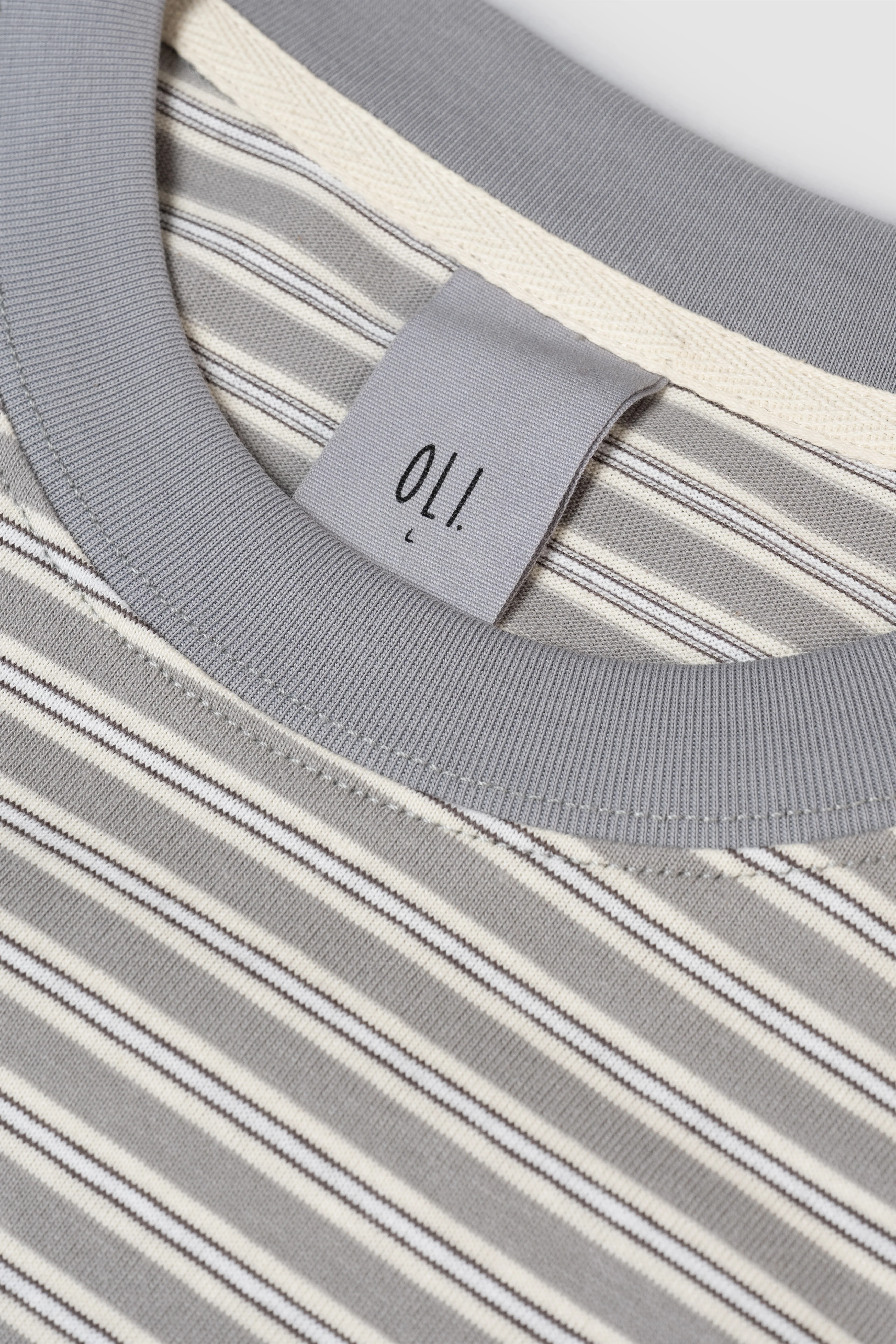 Jamie Stripe Long Sleeve T - Grey - Image 9