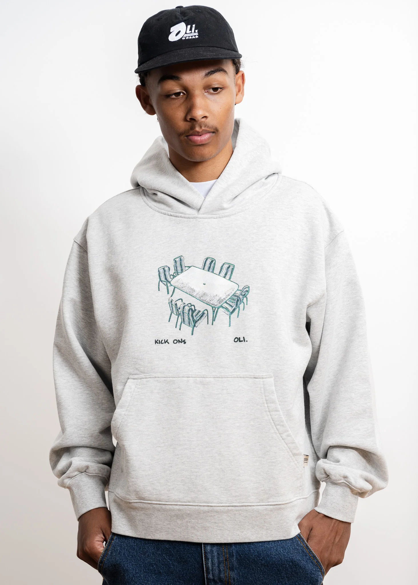 Kick Ons Hood - Snow Marle - Image 3