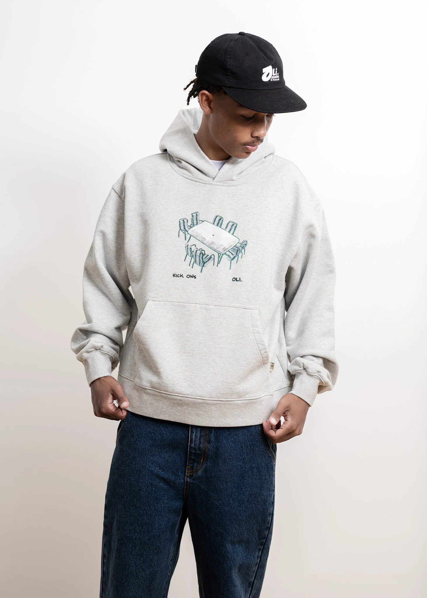 Kick Ons Hood - Snow Marle - Image 5