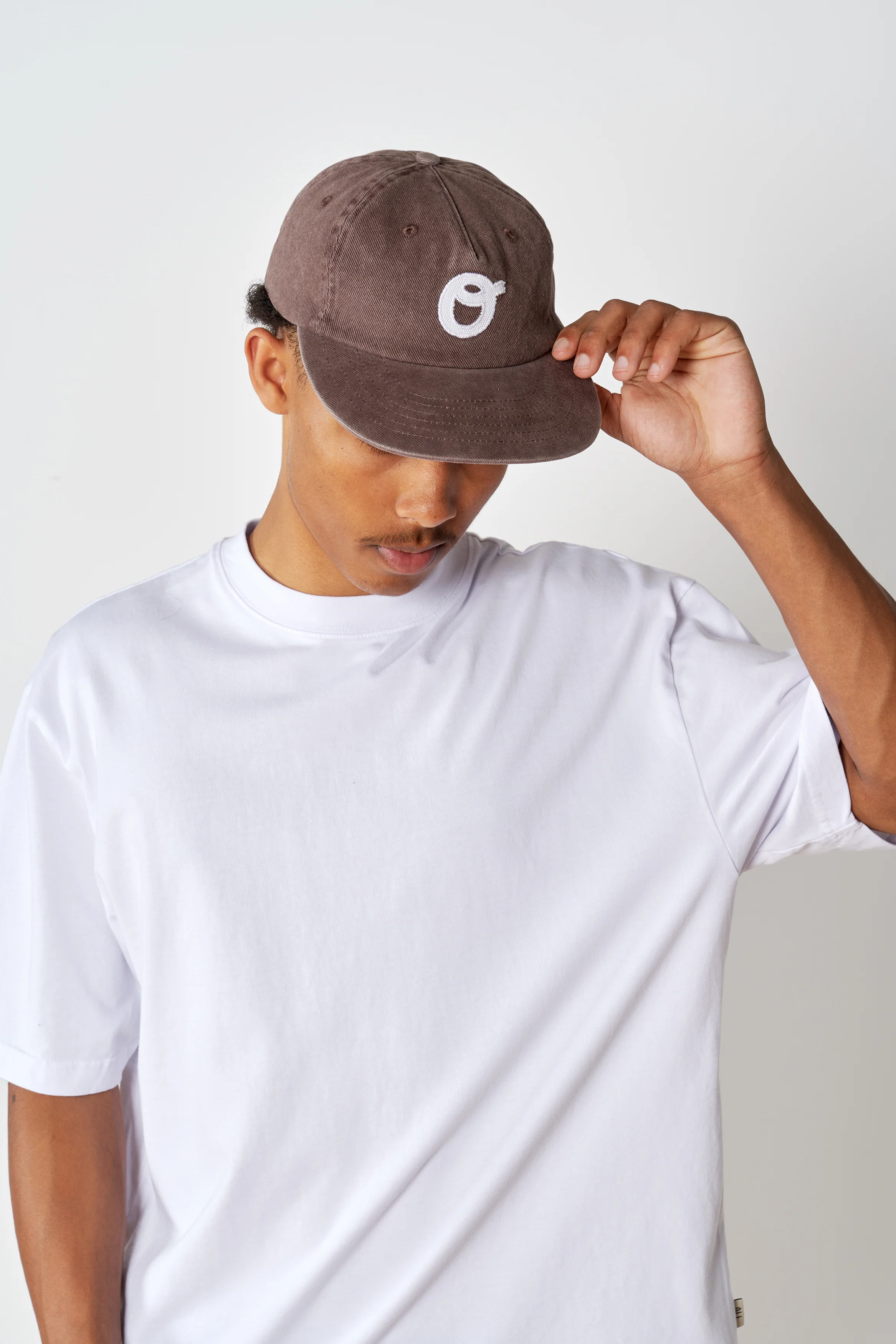 Appliqué Cap - Washed Brown - Image 5