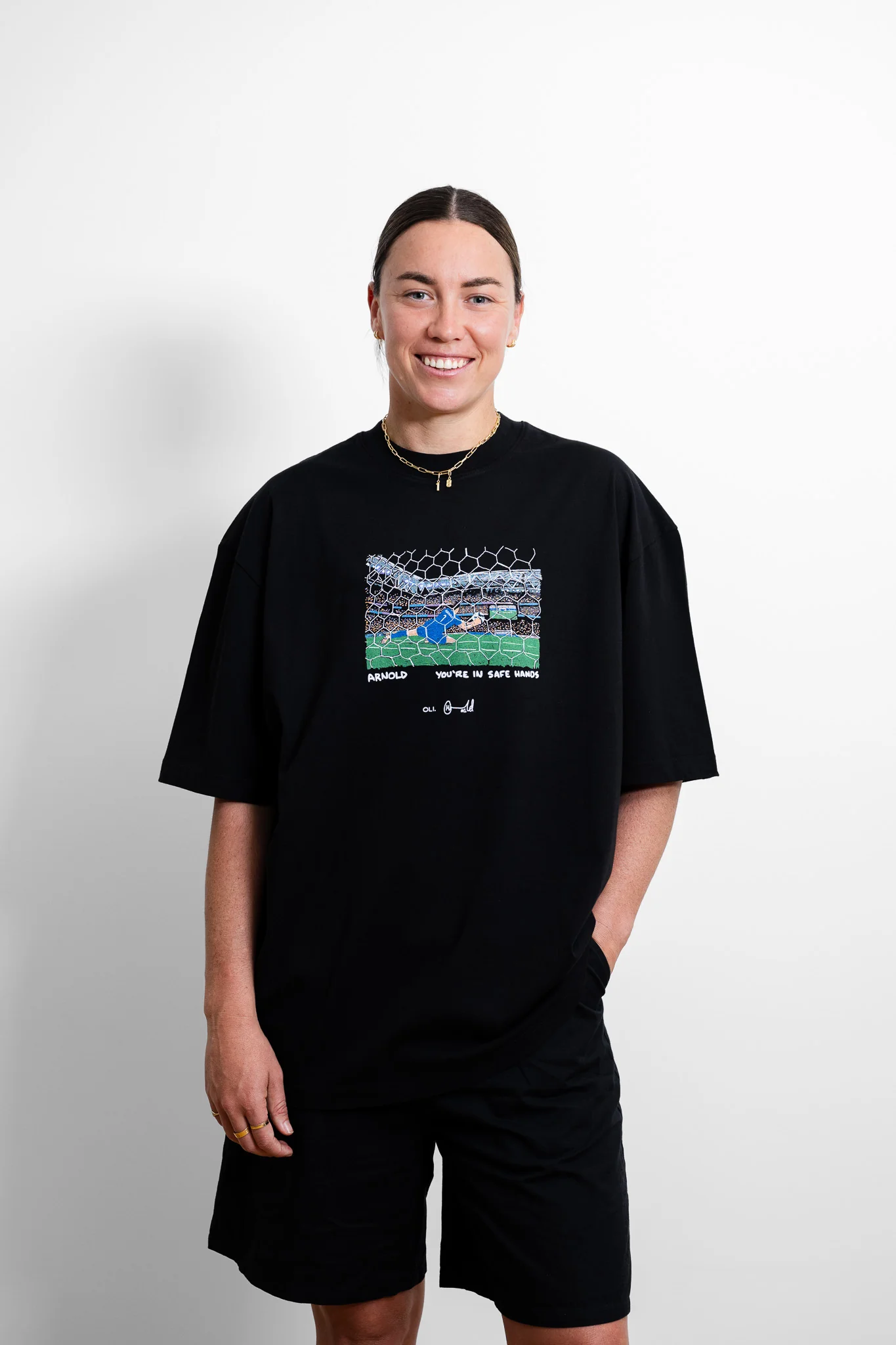 Oli x Arnold Collab T - Black - Image 3