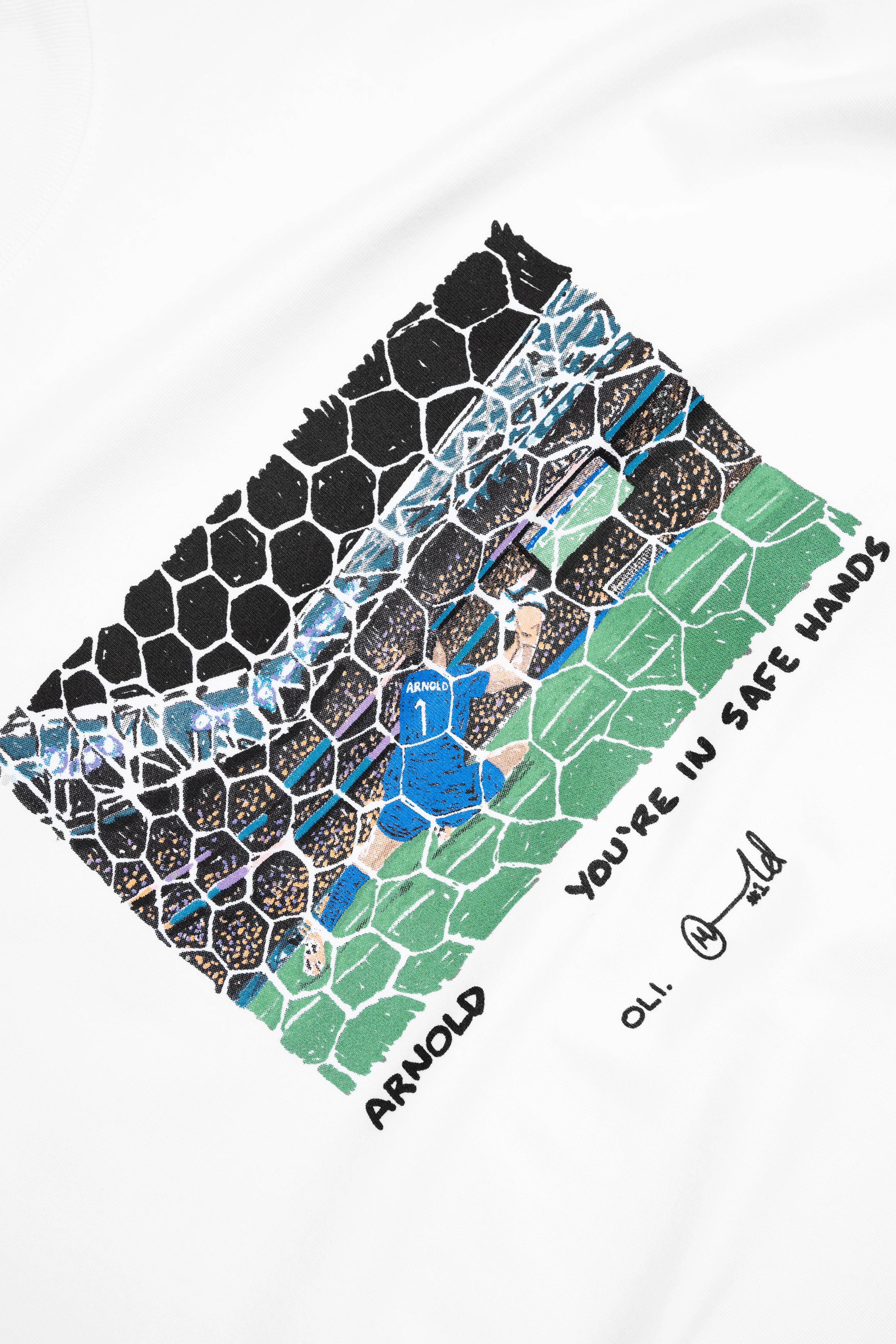Oli x Arnold Collab T - White - Image 5