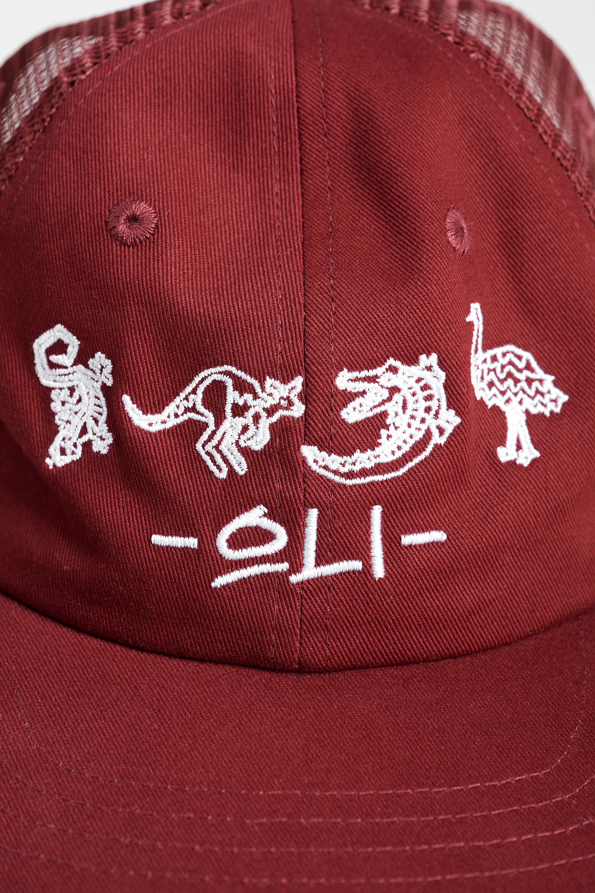 Outback Trucker Cap - Maroon - Image 3