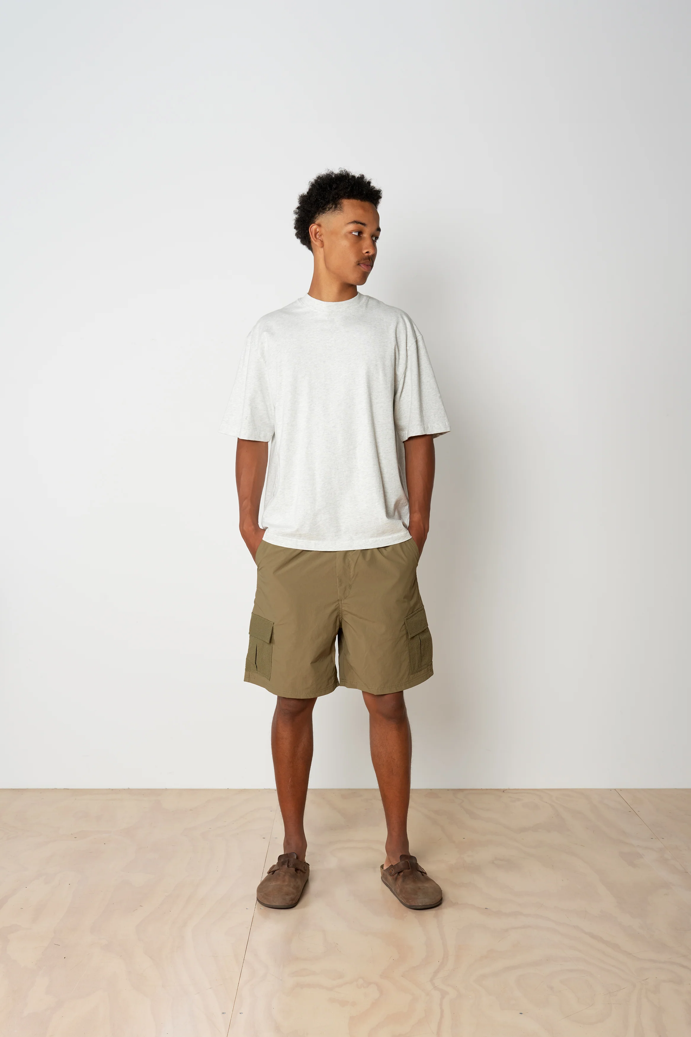 Outside Short - Khaki - Image 3