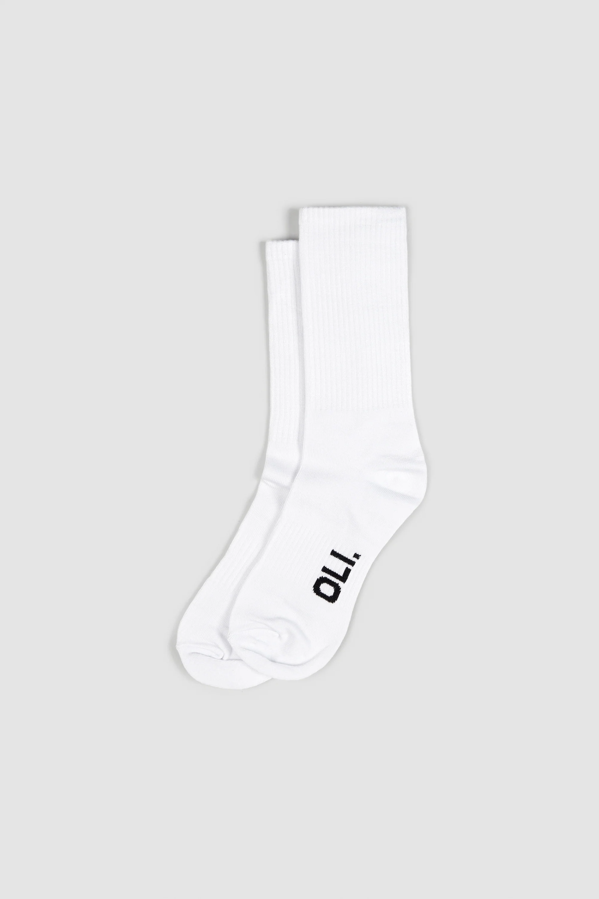 Plain Sock - White