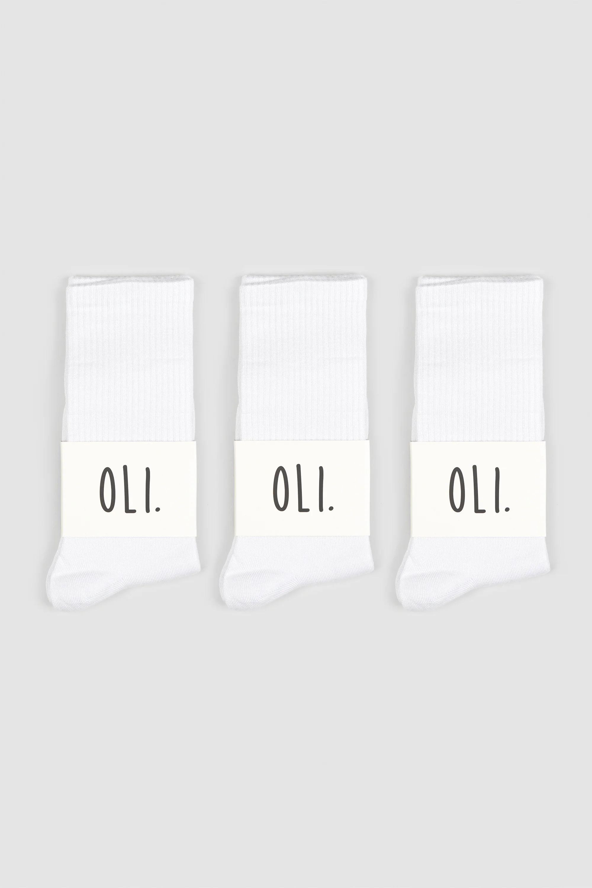 Plain Sock - White - Image 2