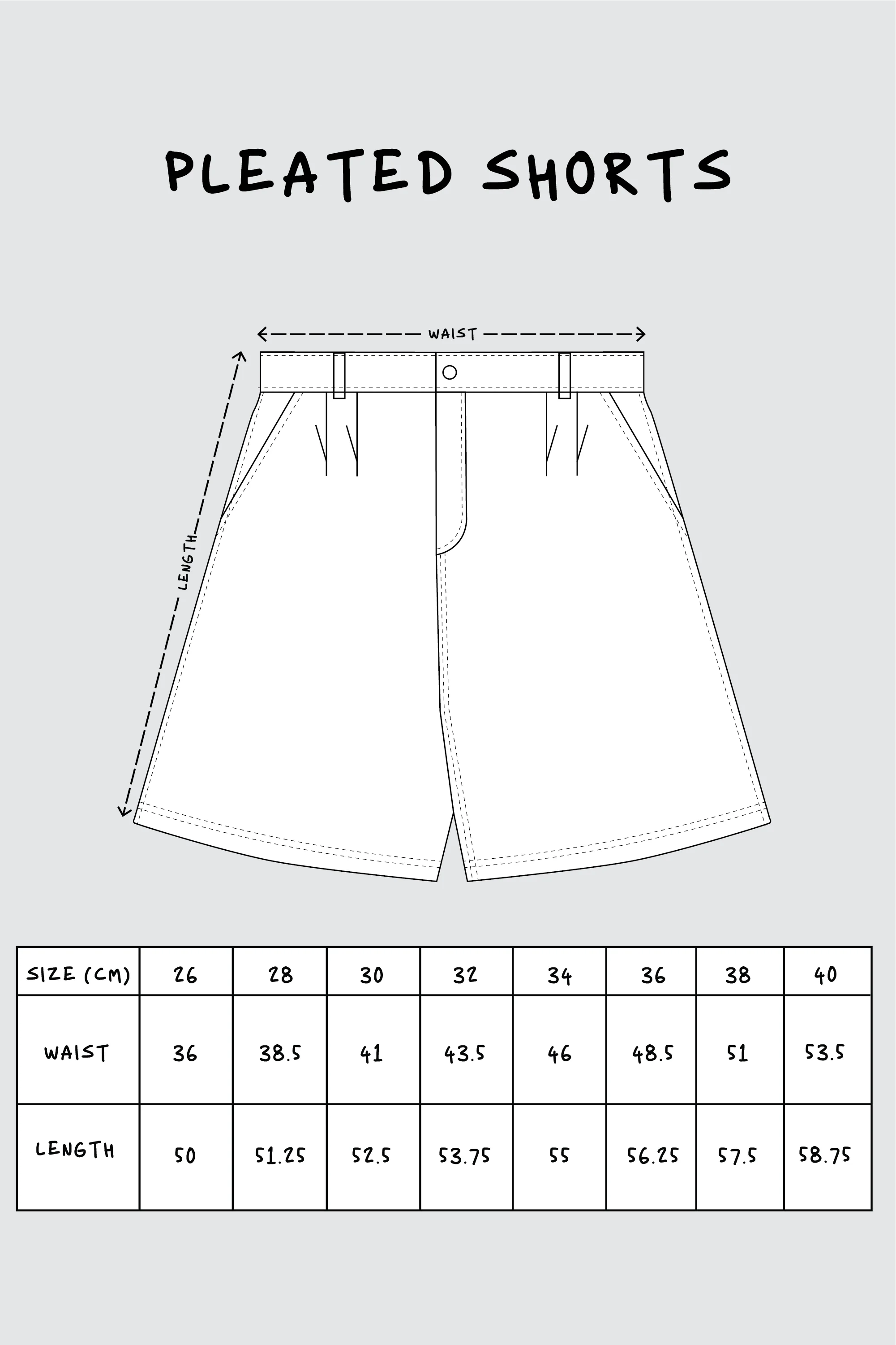 Pleated Cotton Short - Black - Image 13