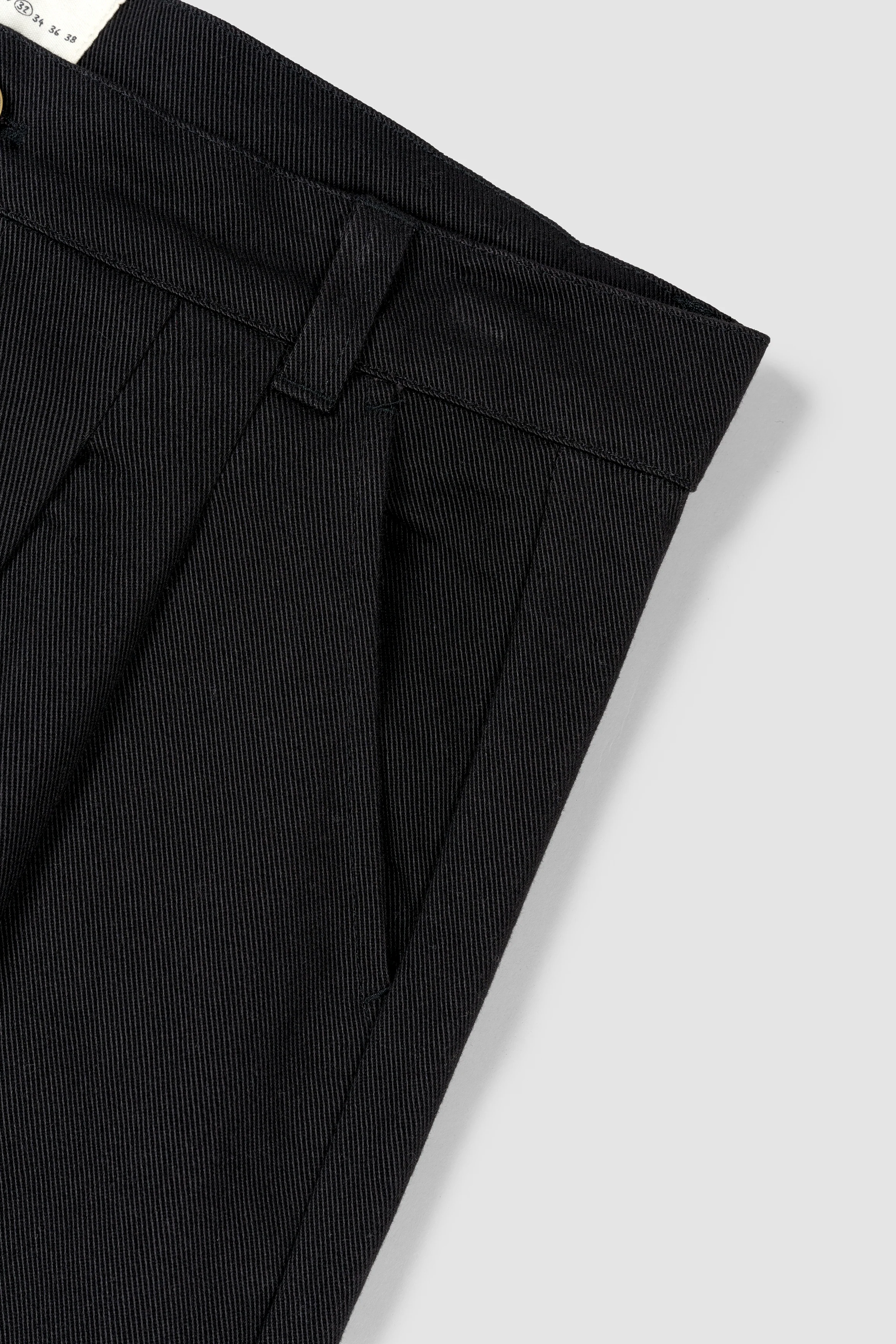 Pleated Pant - Black - Image 12