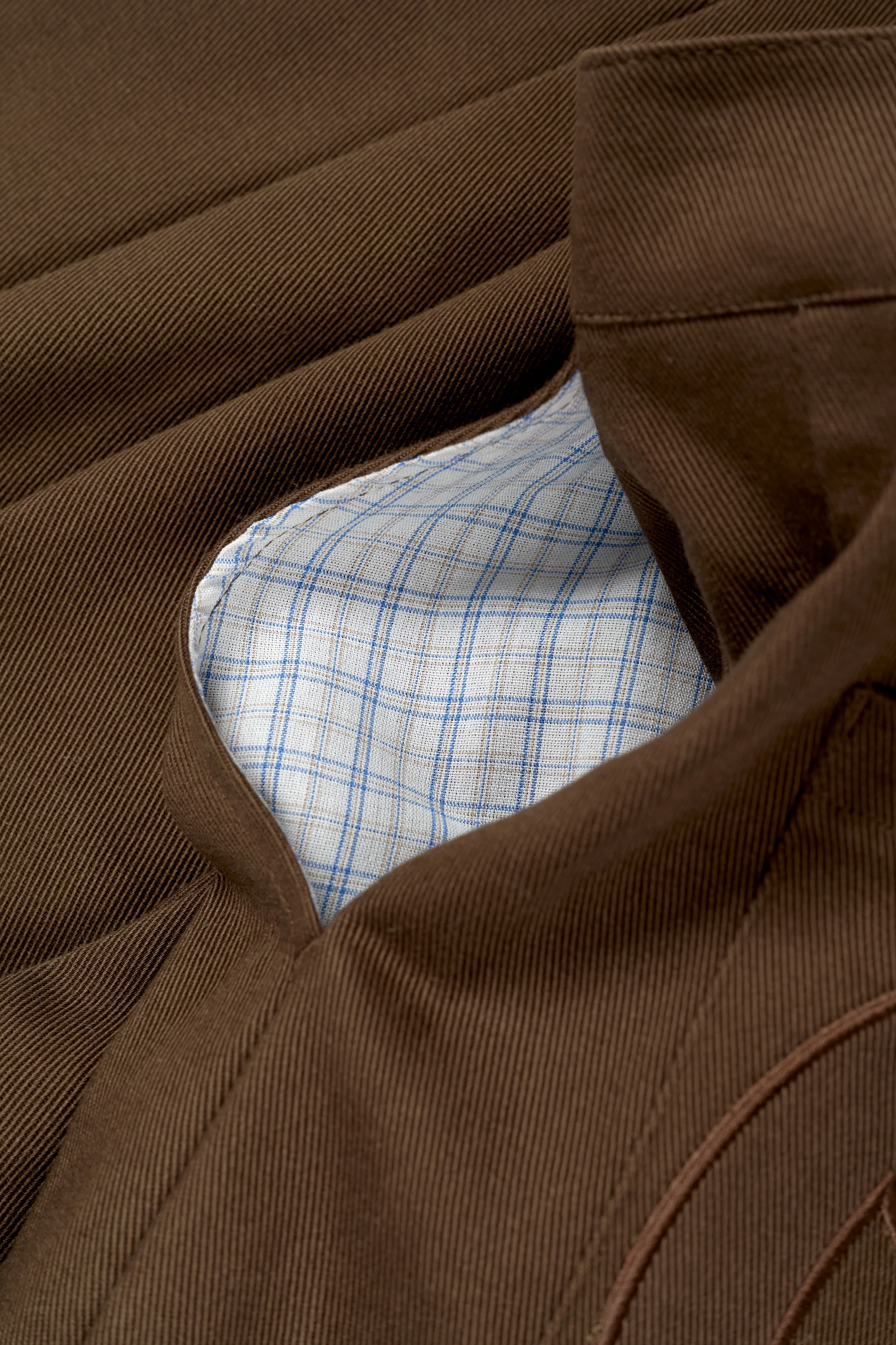 Pleated Pant - Choc - Image 14