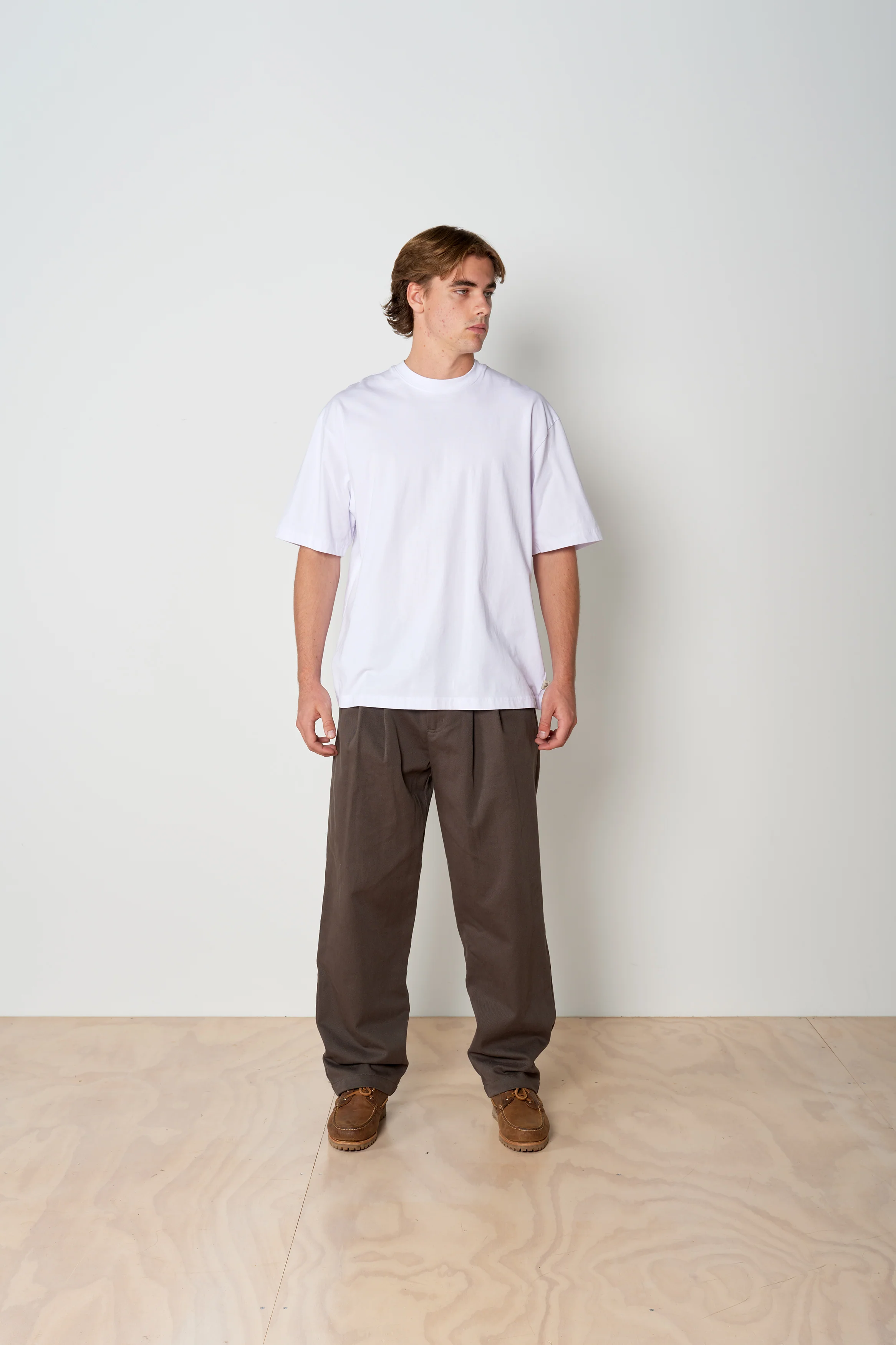 Pleated Pant - Coal - Image 3