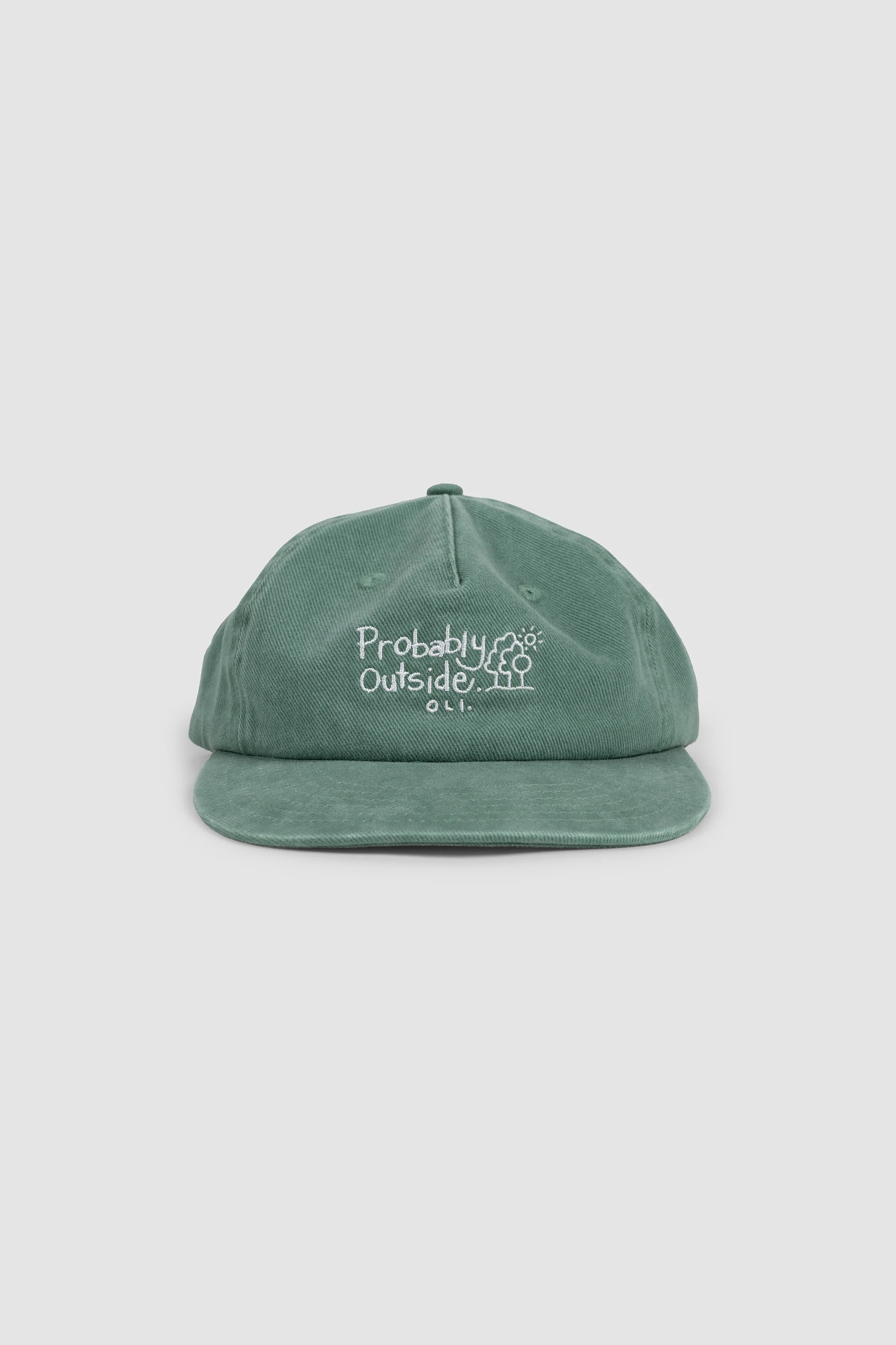 Probably Outside Cap - Teal - Image 2