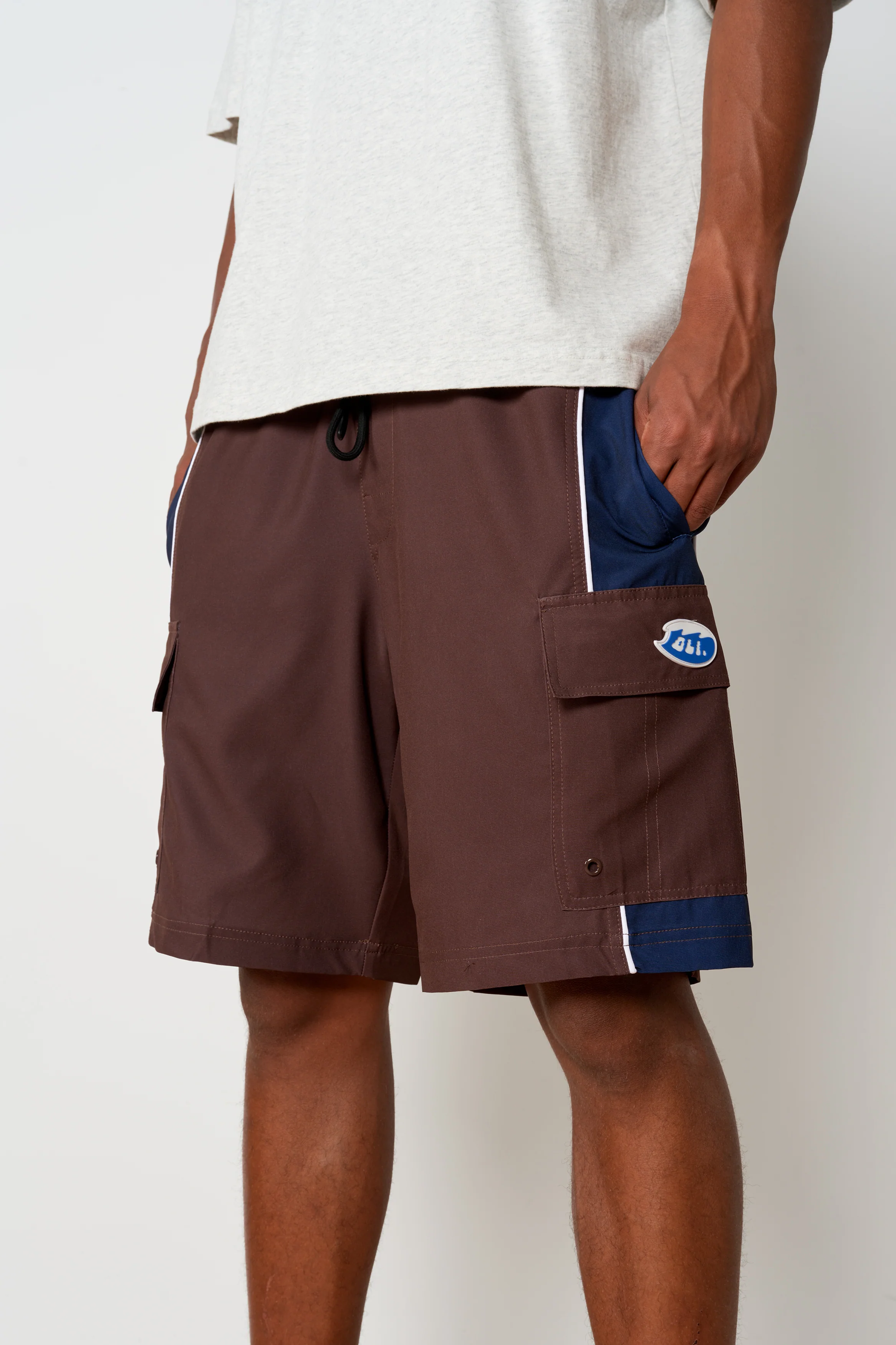 Recycled Board Shorts - Choc - Image 4