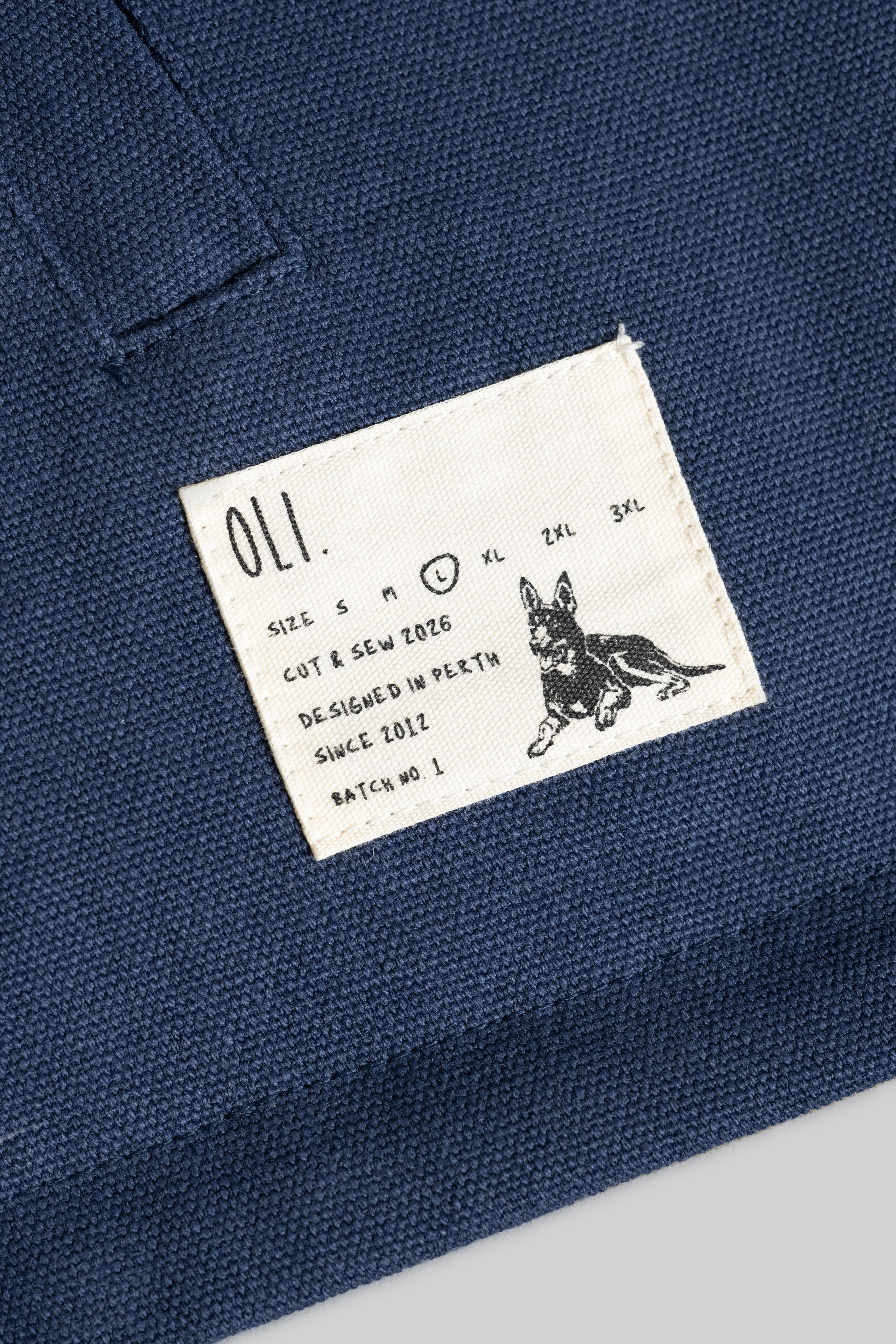 Reversible Kelpie Jacket - Navy/Brown - Image 12