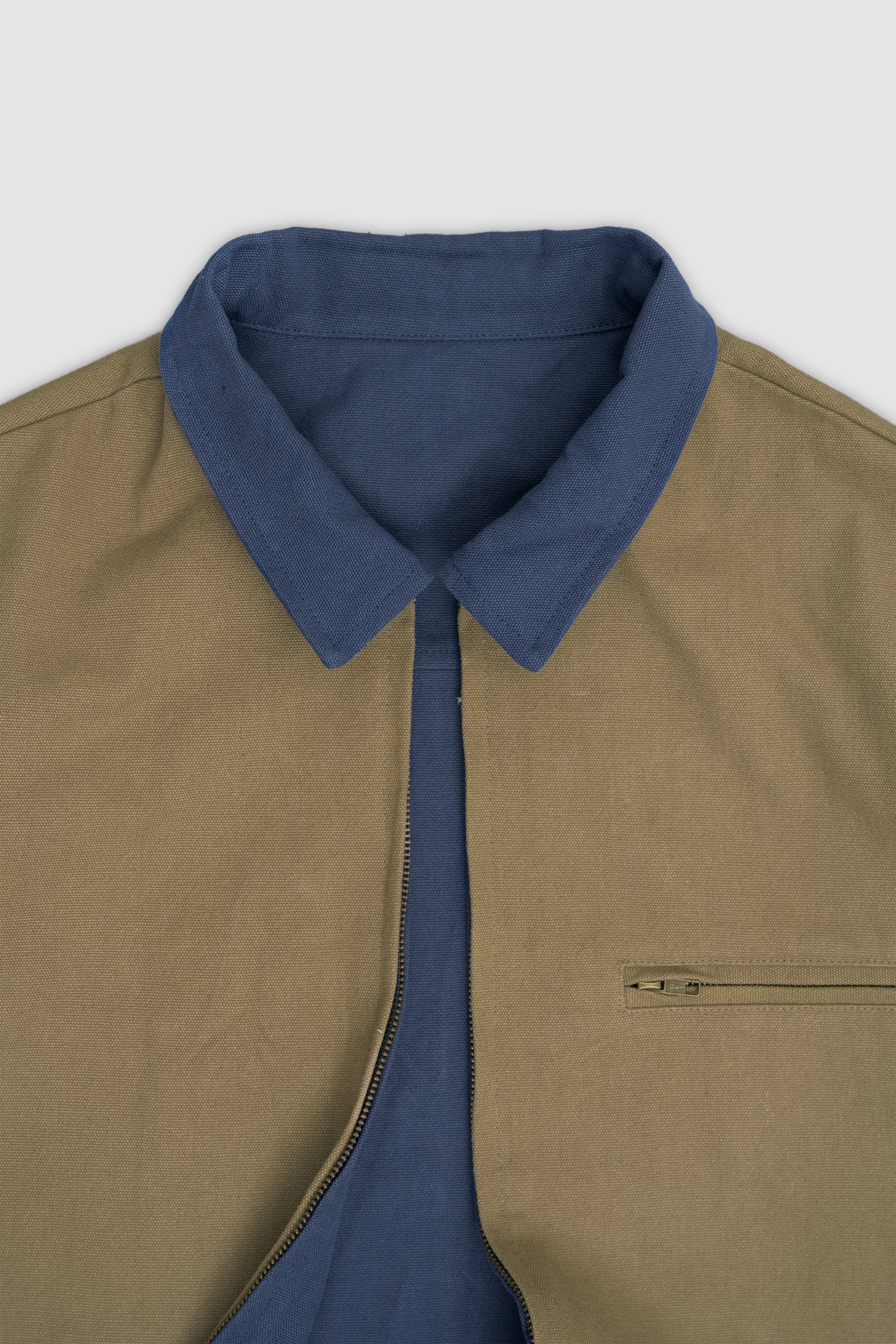 Reversible Kelpie Jacket - Navy/Brown - Image 14