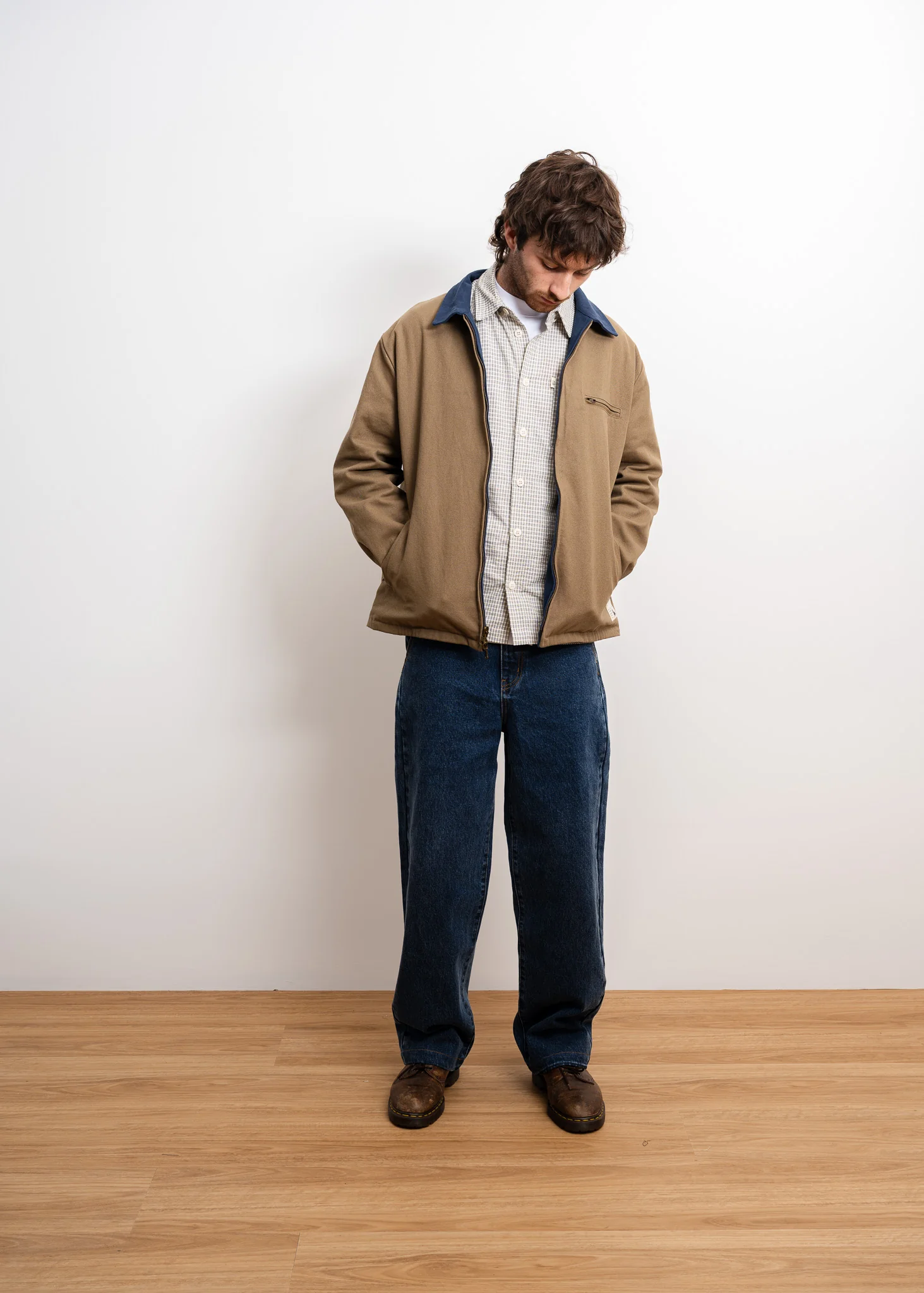 Reversible Kelpie Jacket - Navy/Brown - Image 5