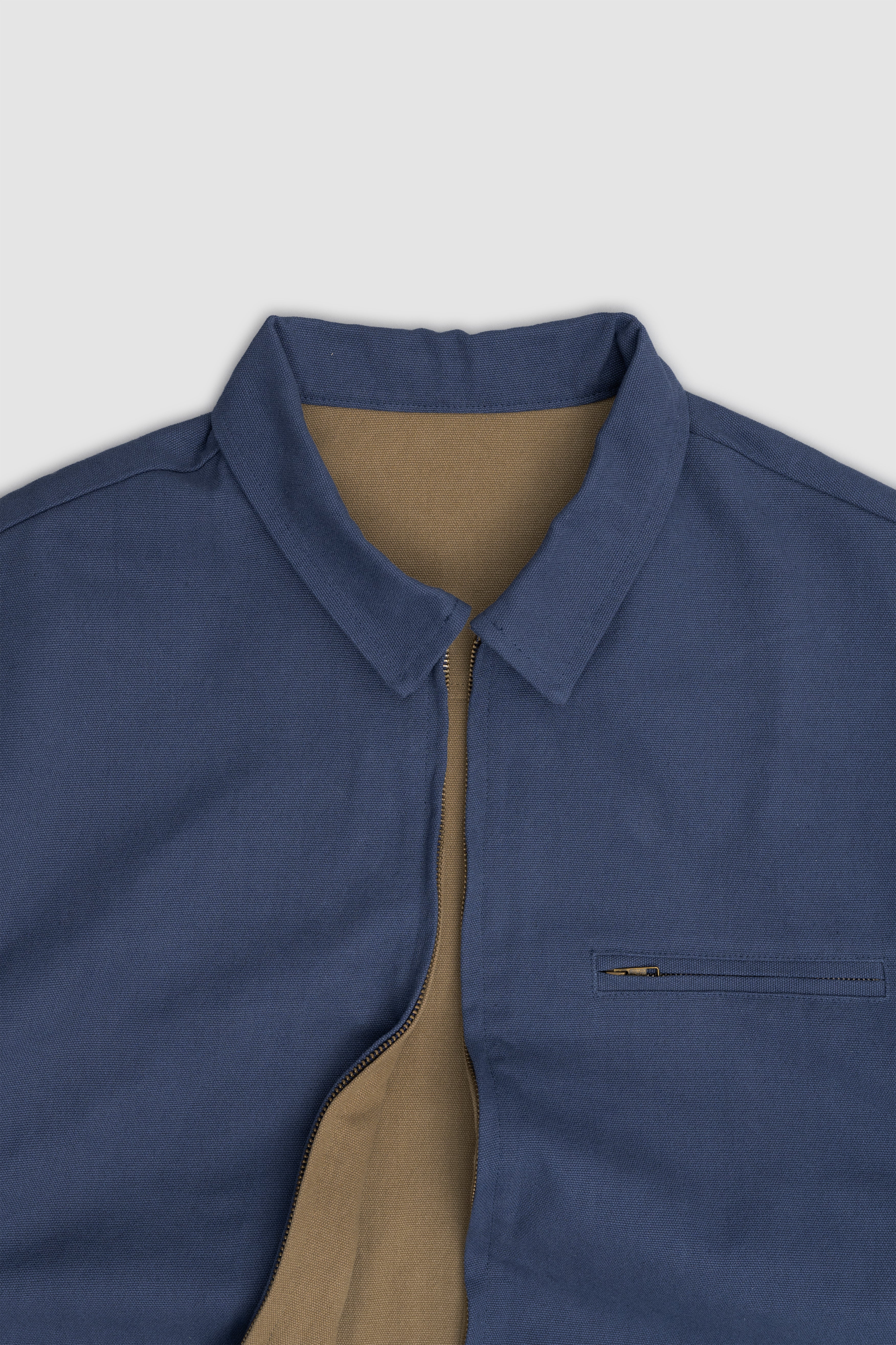 Reversible Kelpie Jacket - Navy/Brown - Image 7