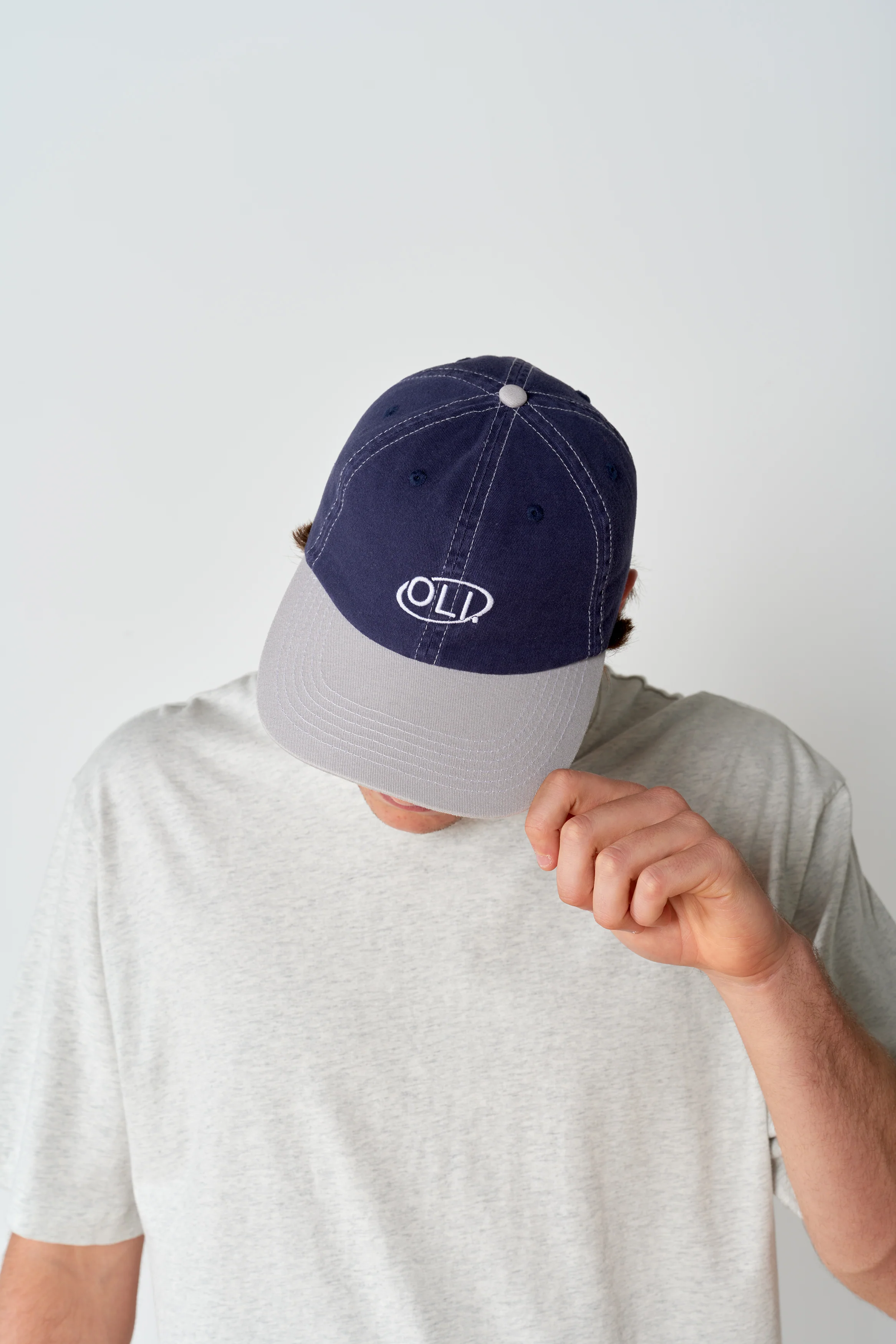 Ring Cap - Navy/Grey - Image 5