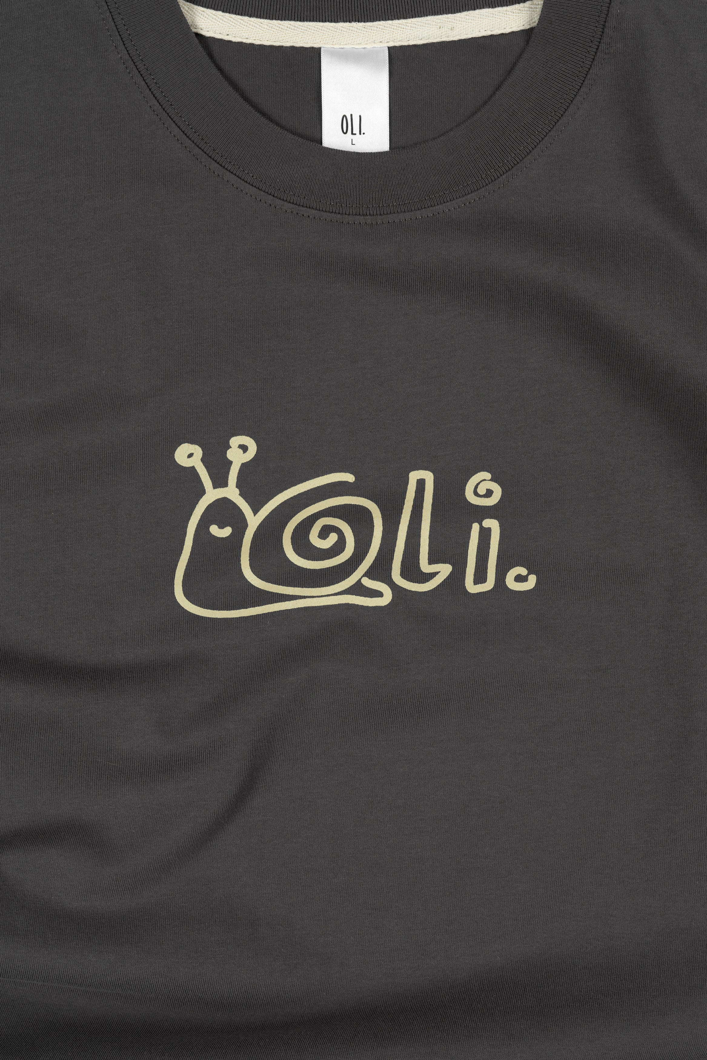 Snail T - Coal - Image 2