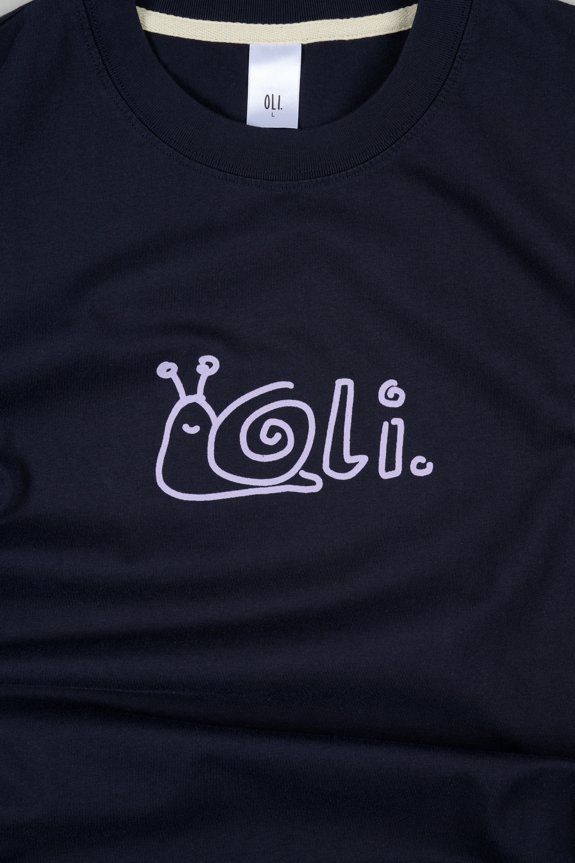 Snail T - Navy - Image 2