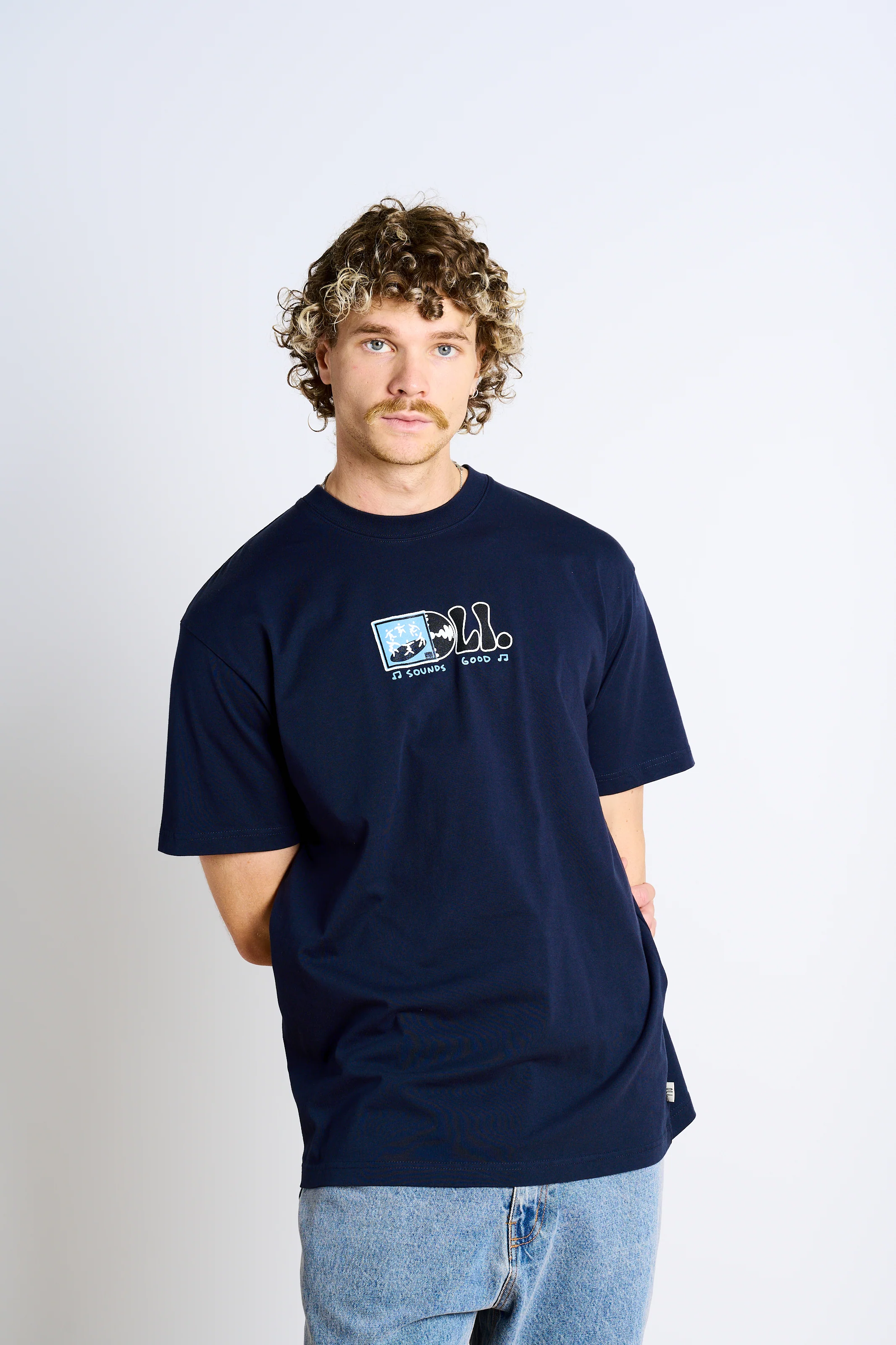 Sounds Good T - Navy - Image 3