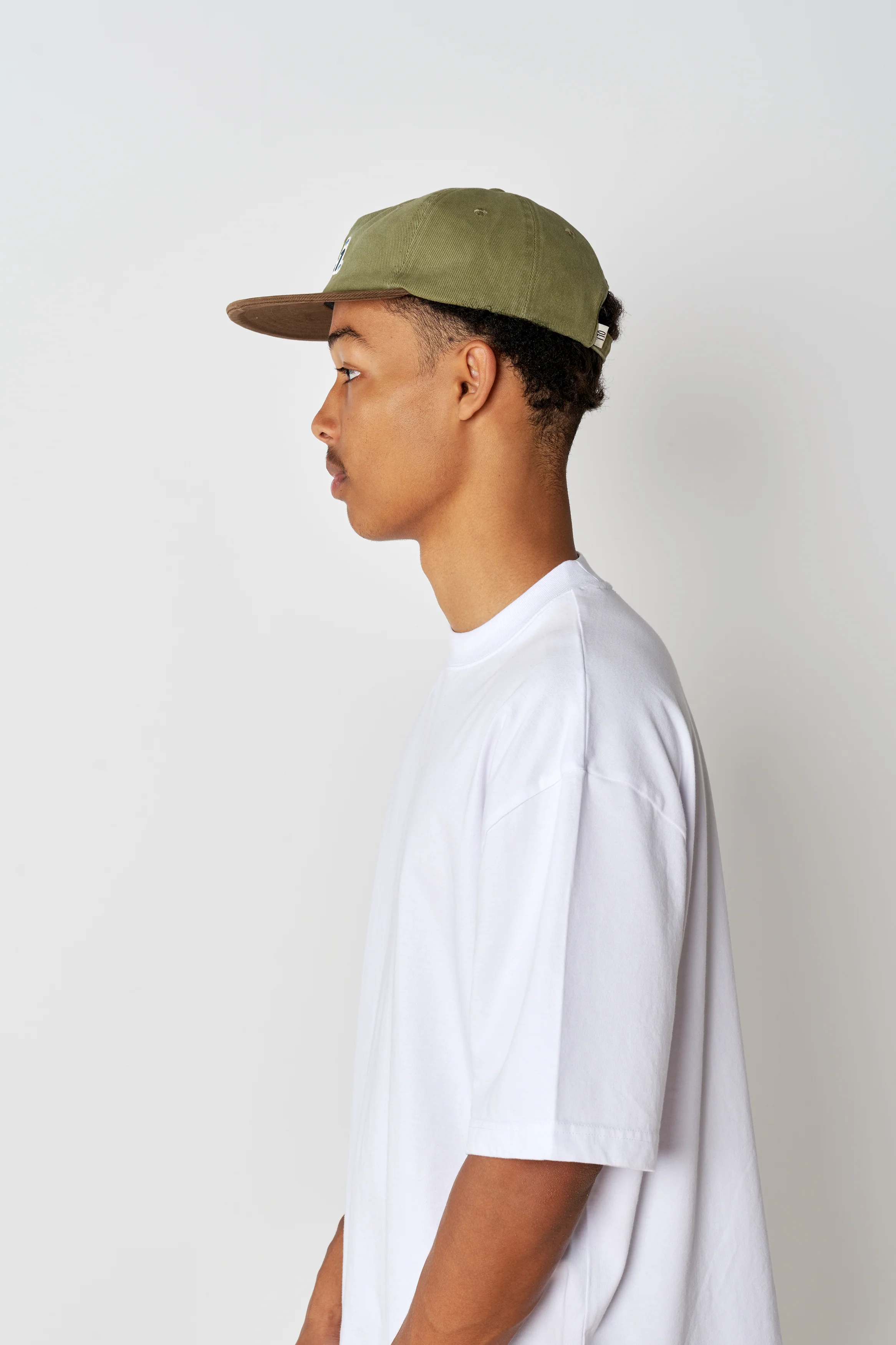 Spiral Cap - Sage/Brown - Image 3
