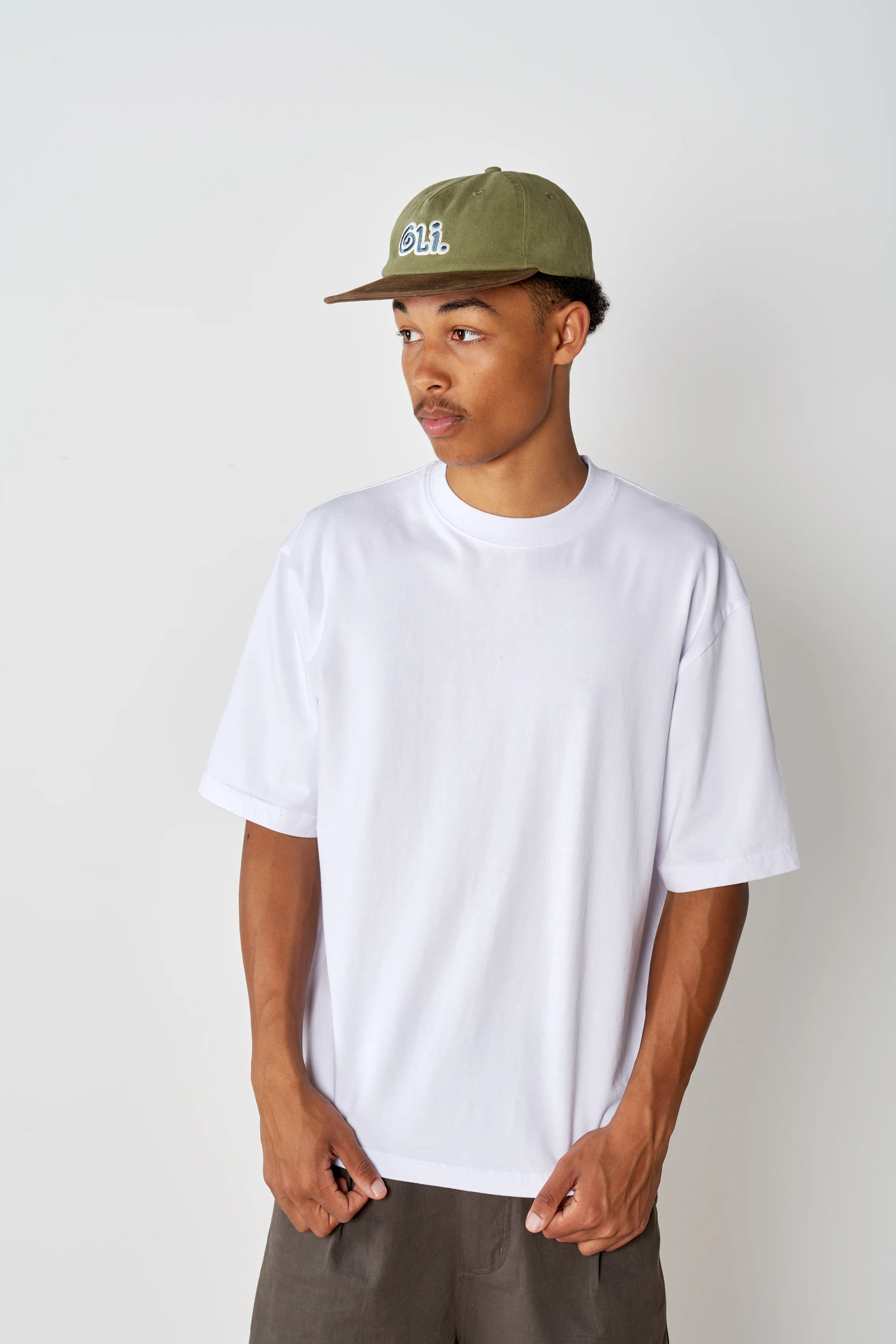 Spiral Cap - Sage/Brown - Image 4