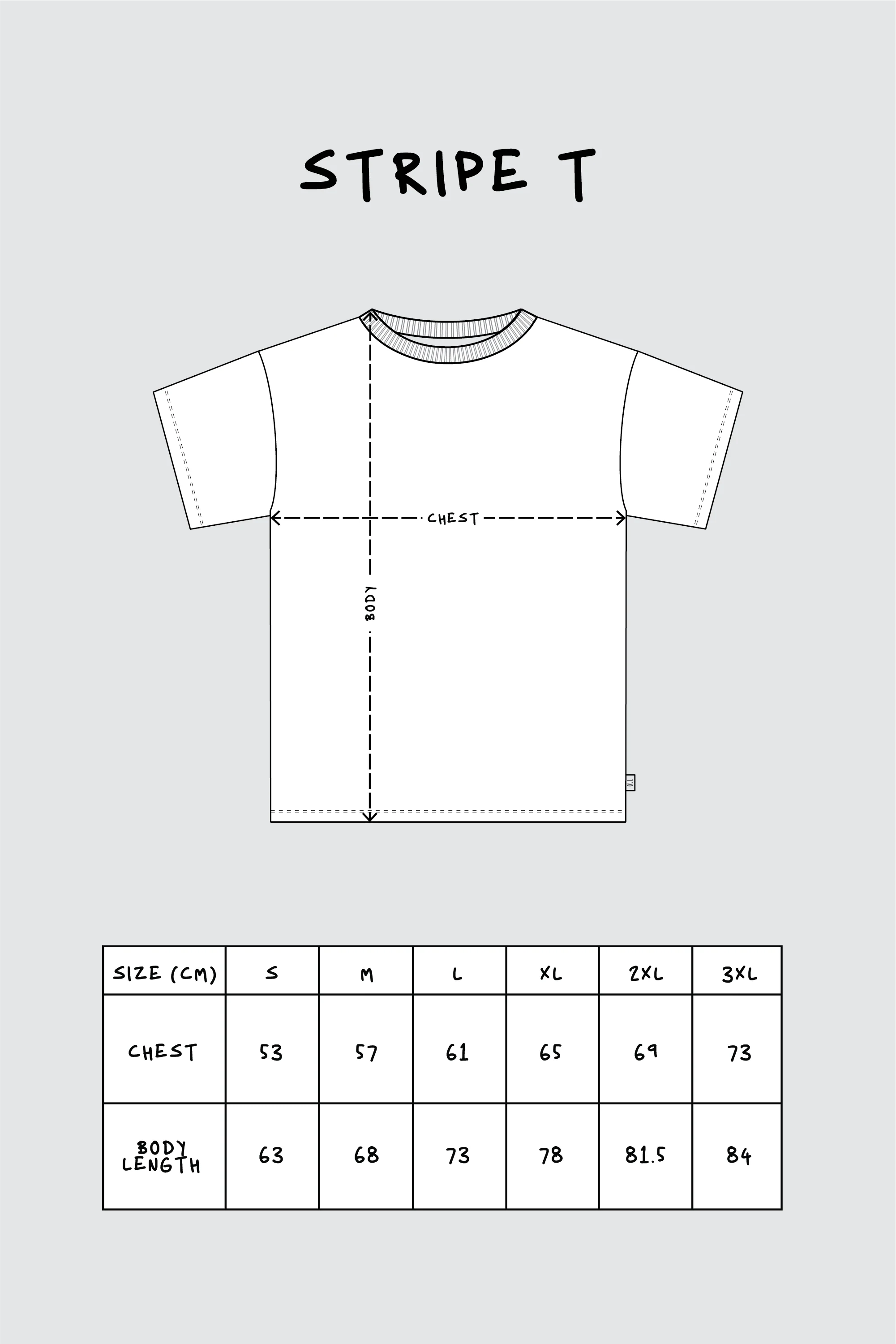 Stripe T - Smoke - Image 10