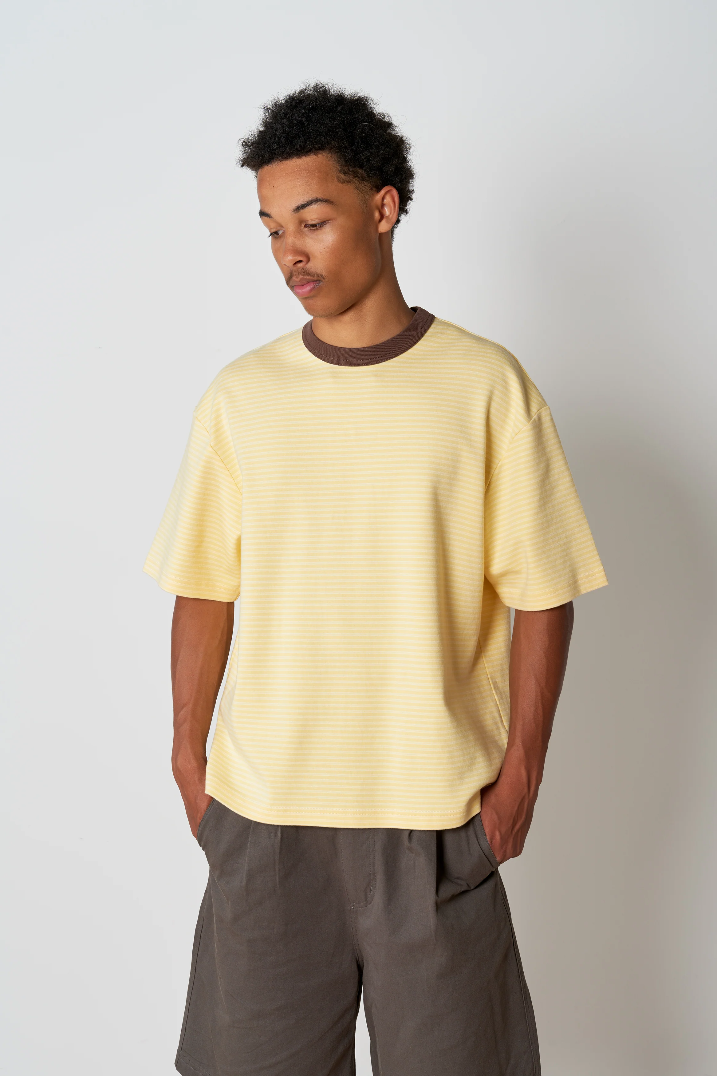 Stripe T - Banana - Image 3