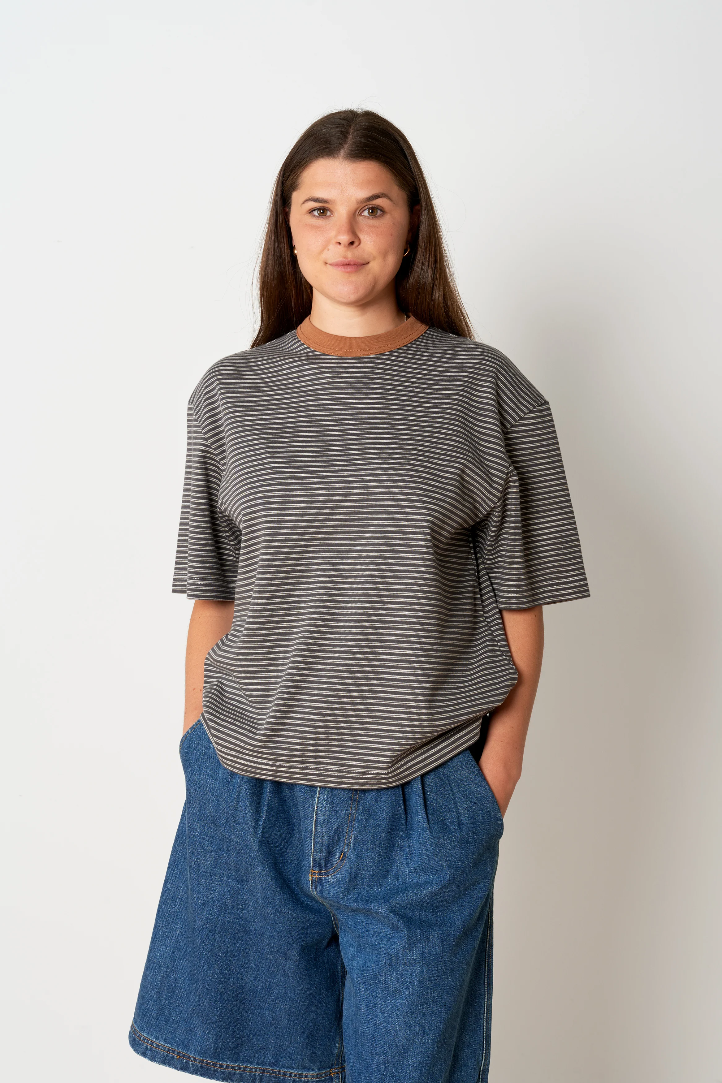 Stripe T - Smoke - Image 6