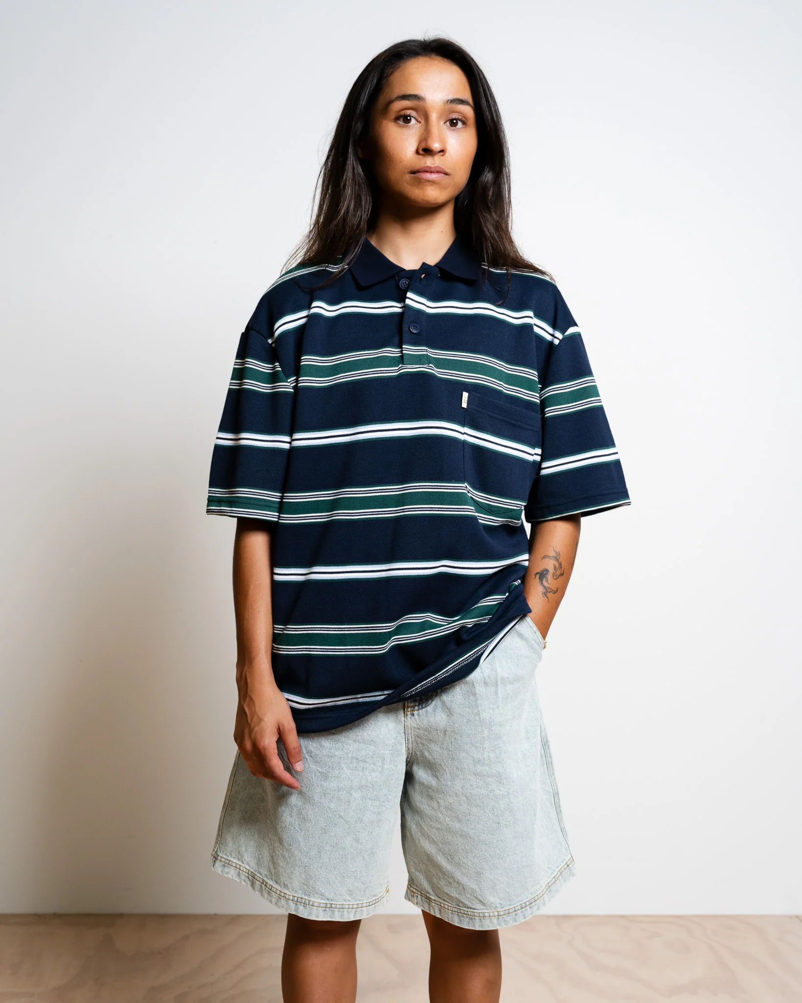 Tube Polo - Navy - Image 5
