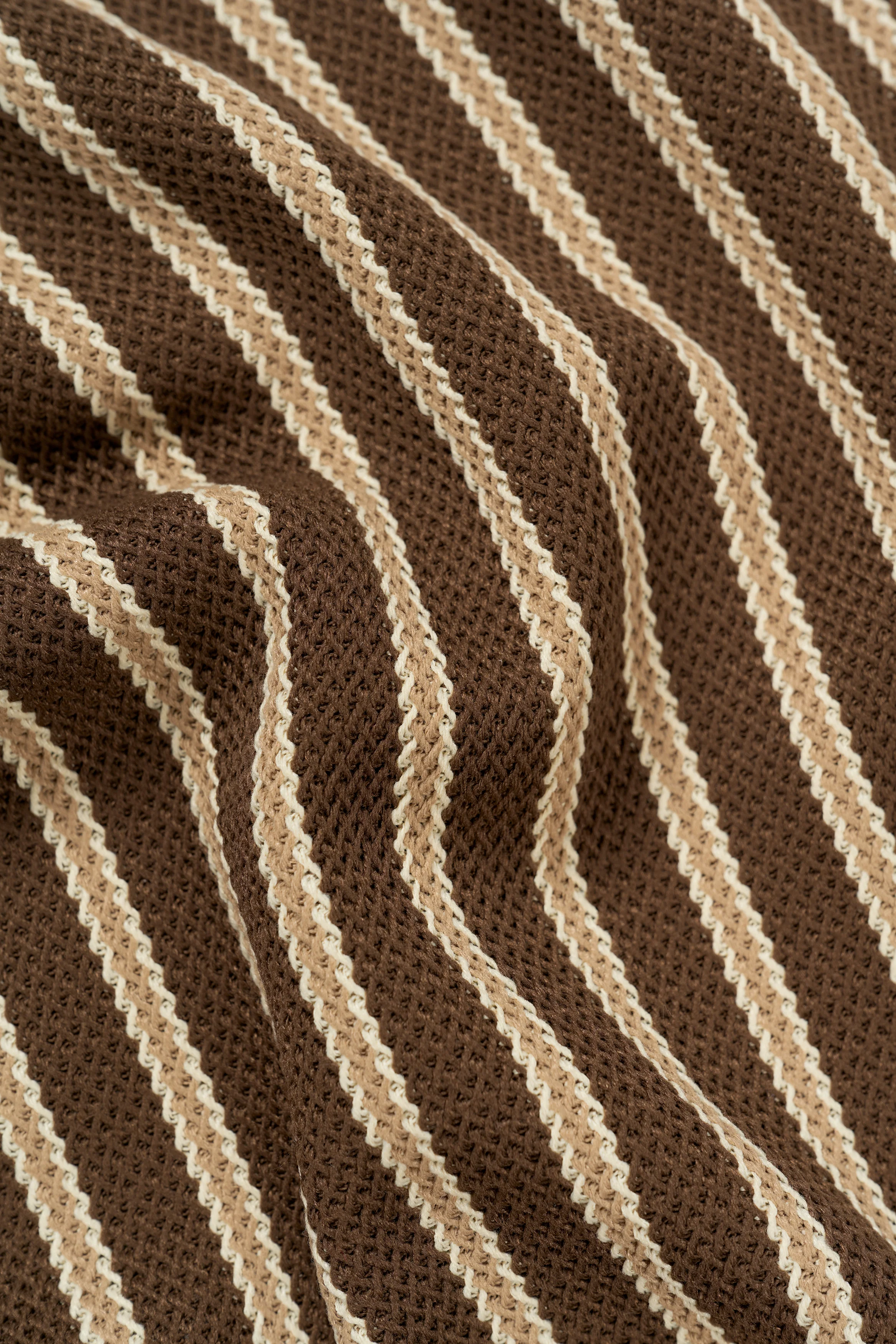 Woven Polo - Choc - Image 9